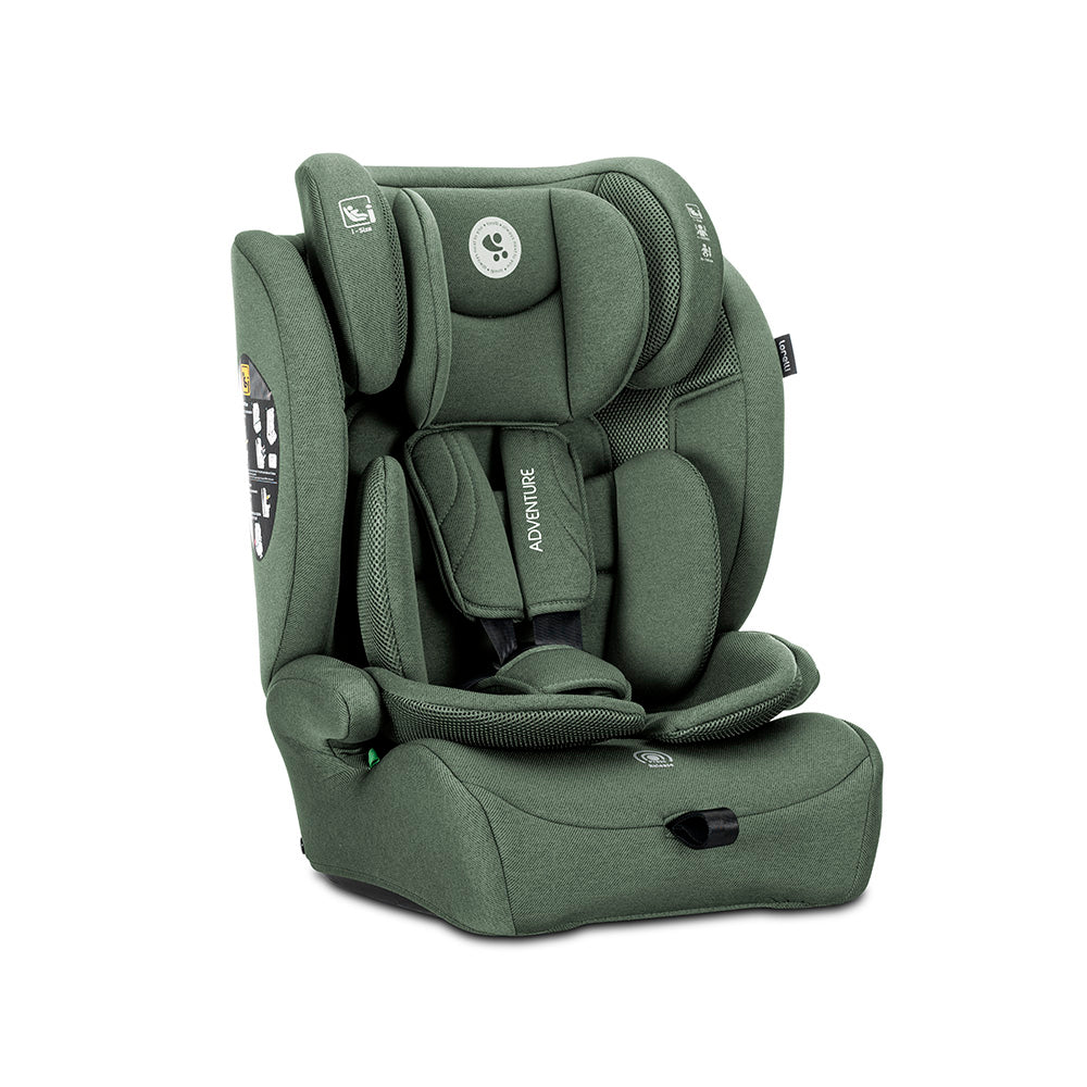 Lorelli Adventure - fotelik i-Size 76-150cm | GREEN