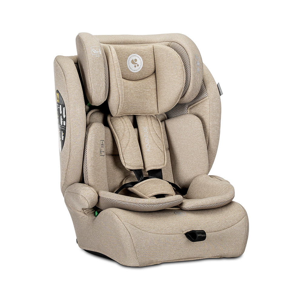 Lorelli Adventure - fotelik i-Size 76-150cm | BEIGE