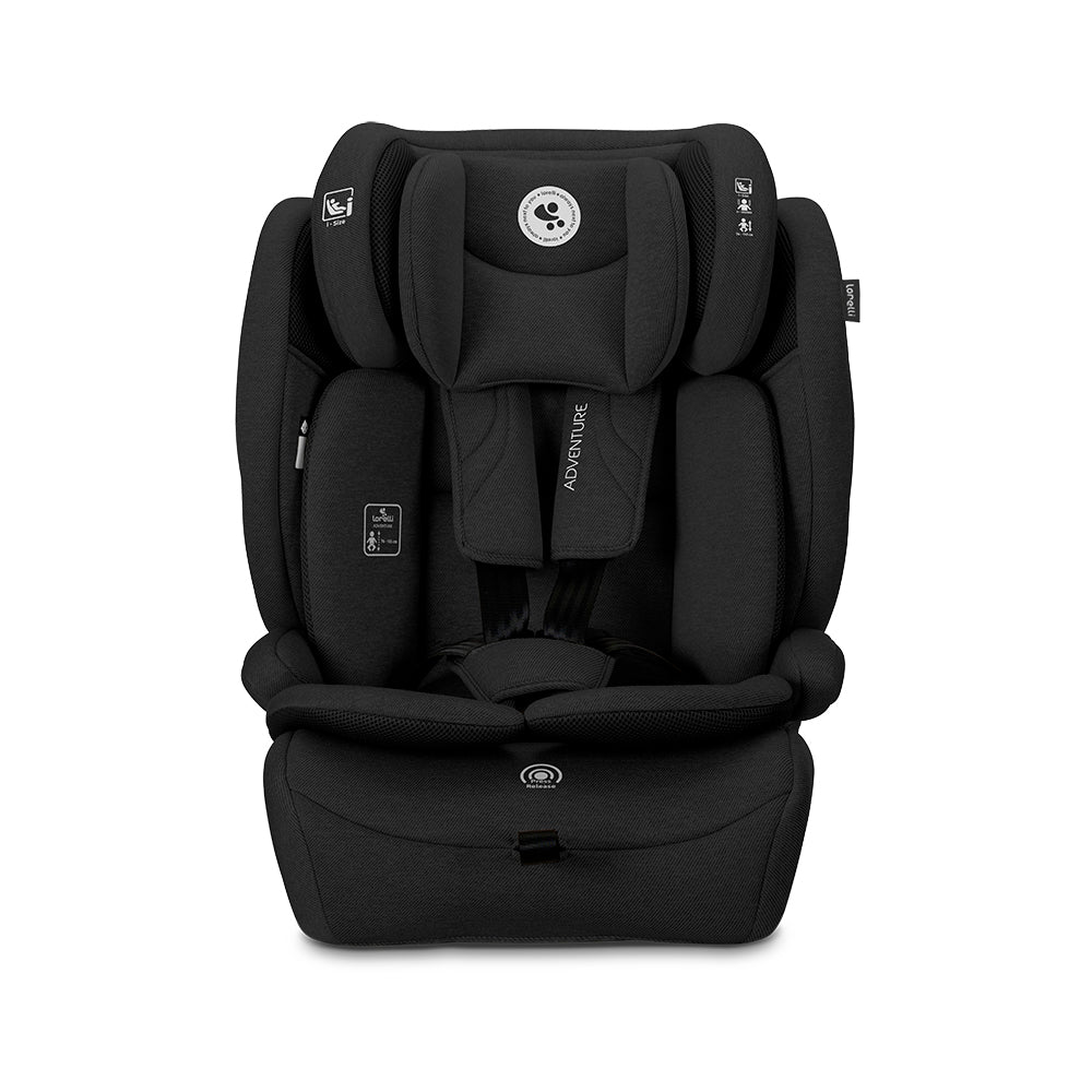 Lorelli Adventure - fotelik i-Size 76-150cm | Black