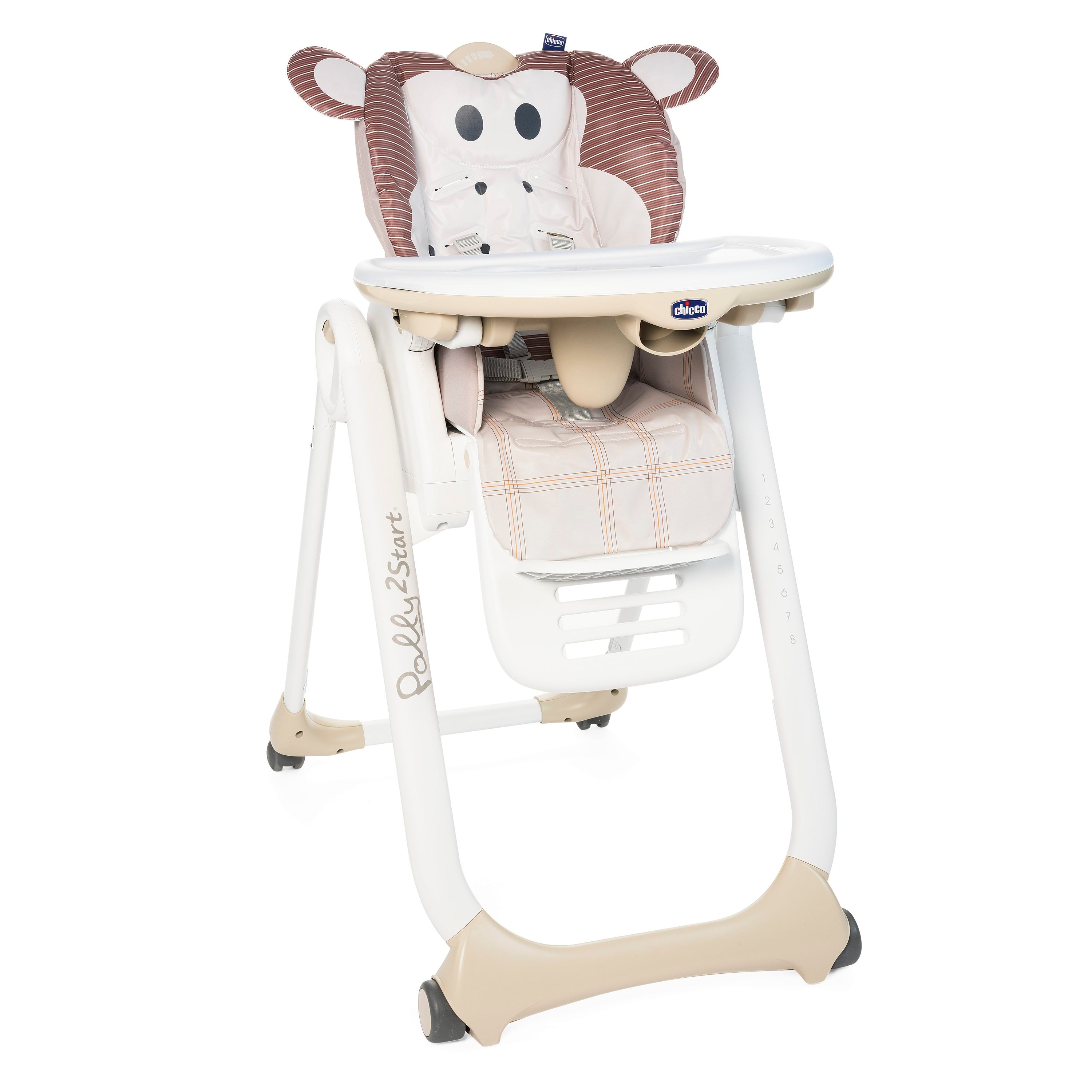 Chicco Krzesełko do karmienia POLLY 2 START MONKEY