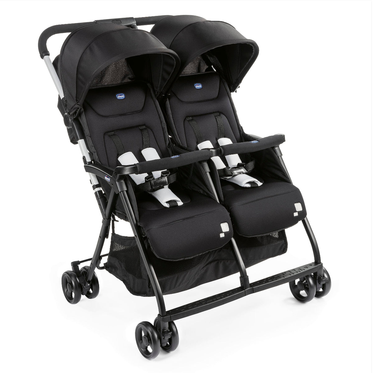Chicco Wózek spacerowy bliźniaczy OHLALA`TWIN Black Night