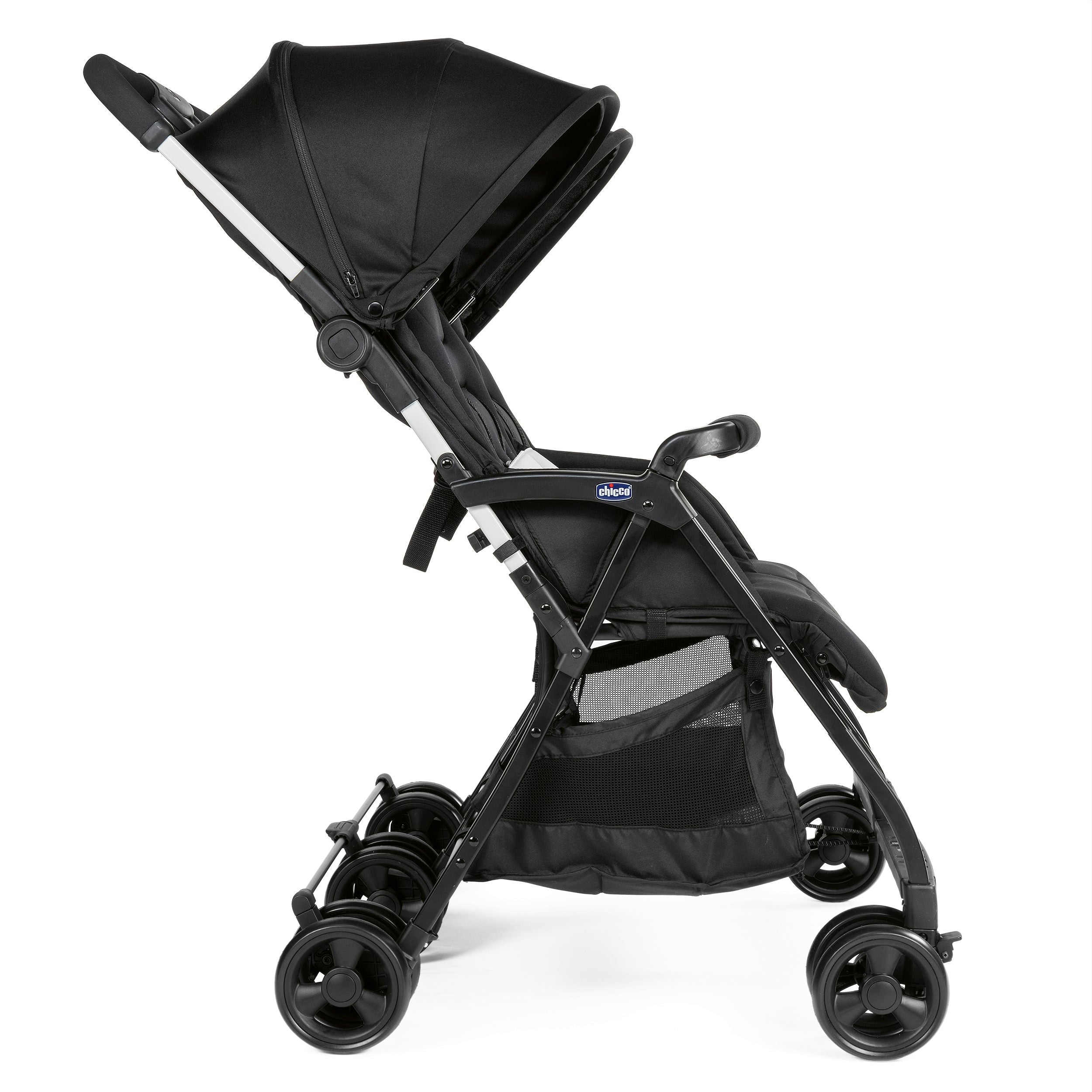 Chicco Wózek spacerowy bliźniaczy OHLALA`TWIN Black Night