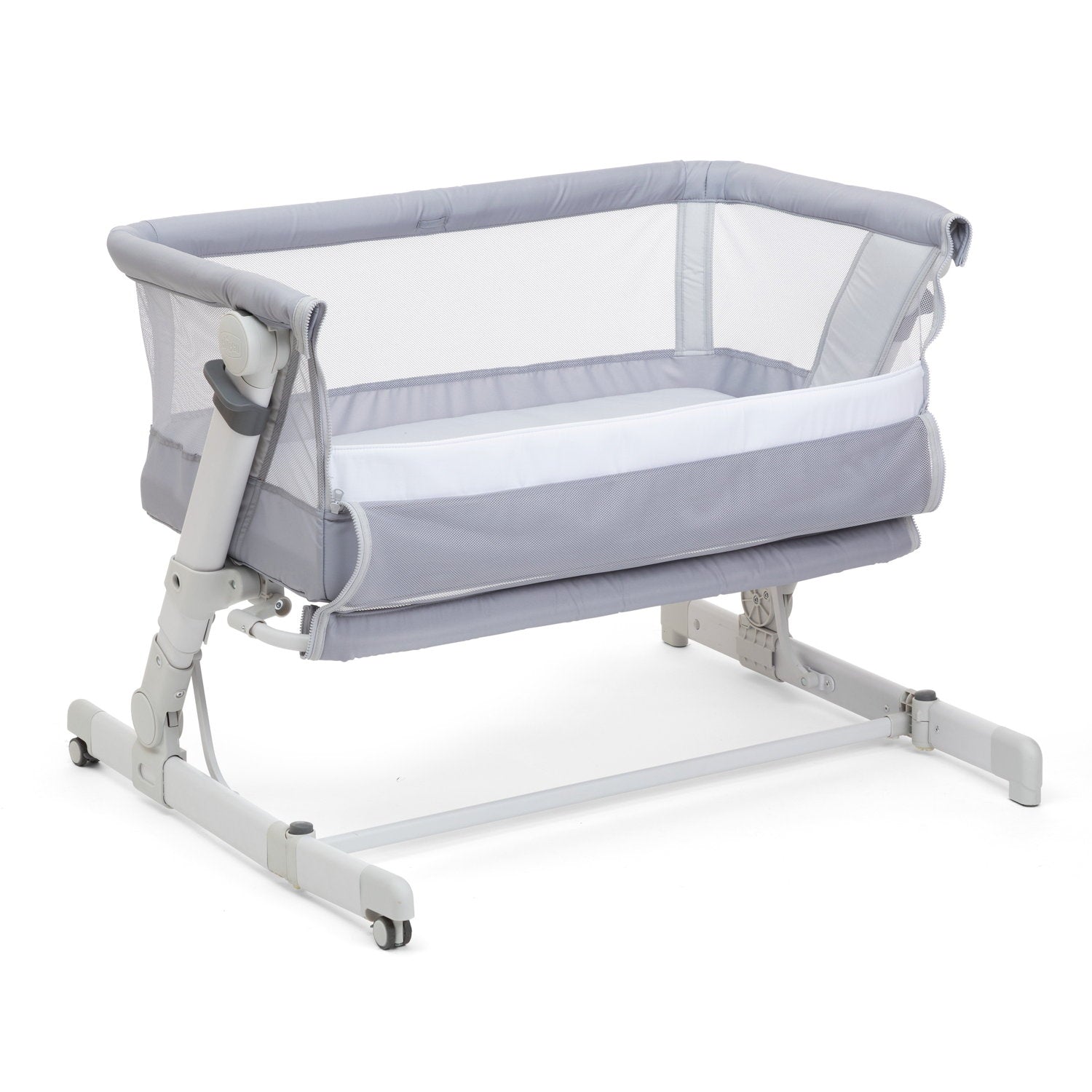 Chicco Łóżeczko dostawne składane NEXT2ME POP-UP GREY MIST