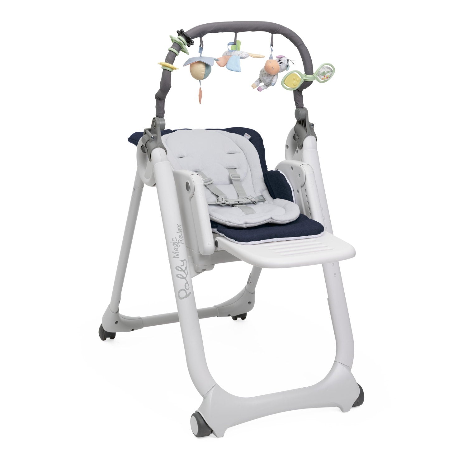 Chicco Krzesełko do karmienia POLLY MAGIC RELAX BLUE PASSION