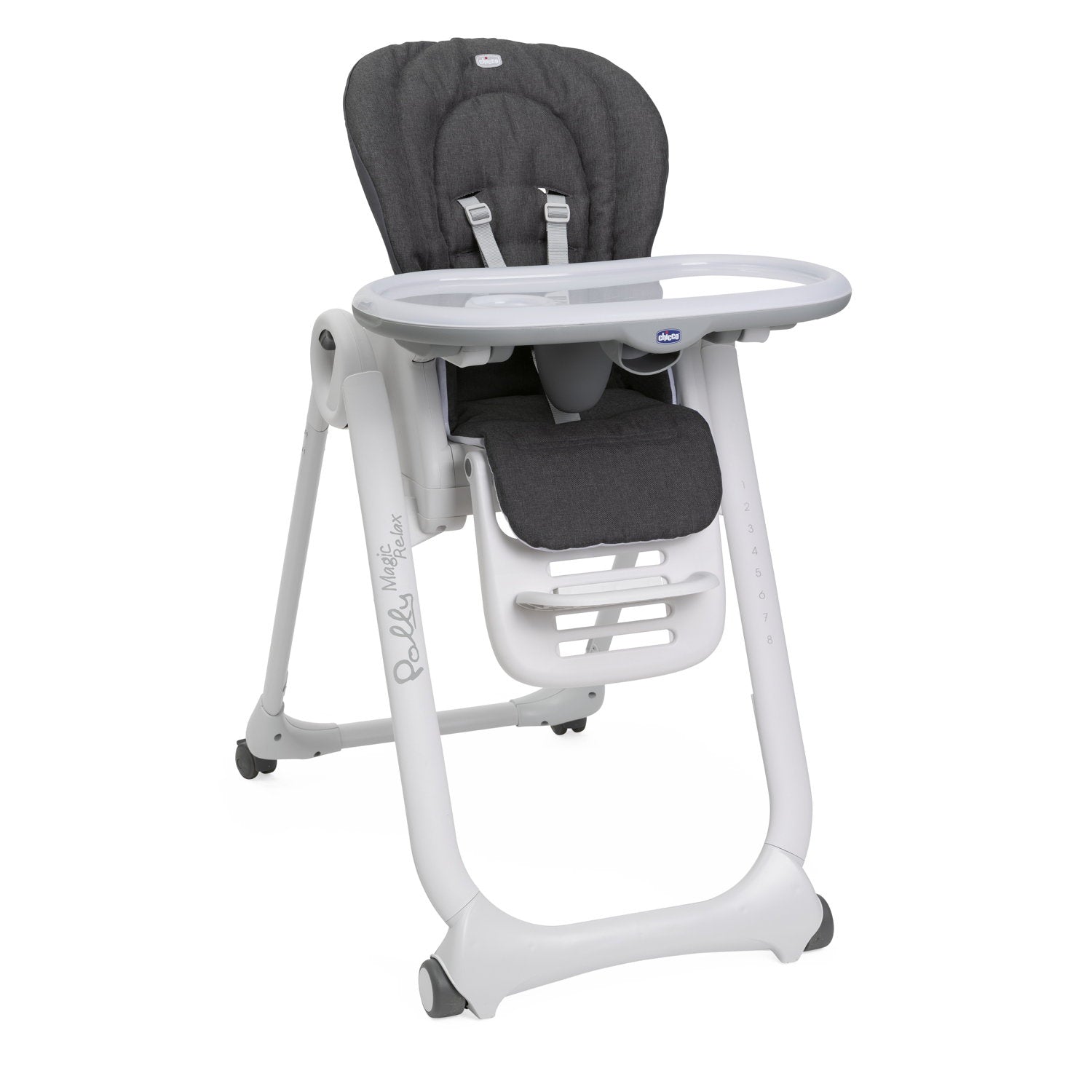 Chicco Krzesełko do karmienia POLLY MAGIC RELAX GREY MELANGE