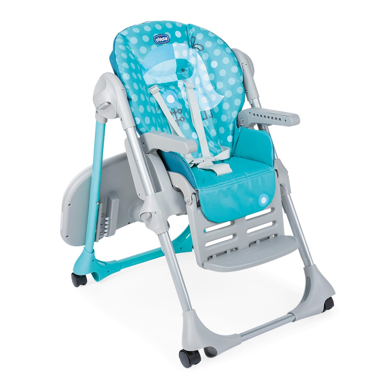 Chicco Krzesełko do karmienia POLLY EASY GREY MELANGE