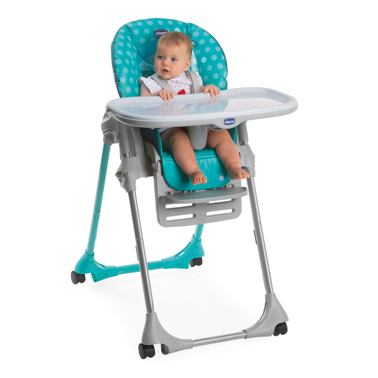 Chicco Krzesełko do karmienia POLLY EASY GREY MELANGE