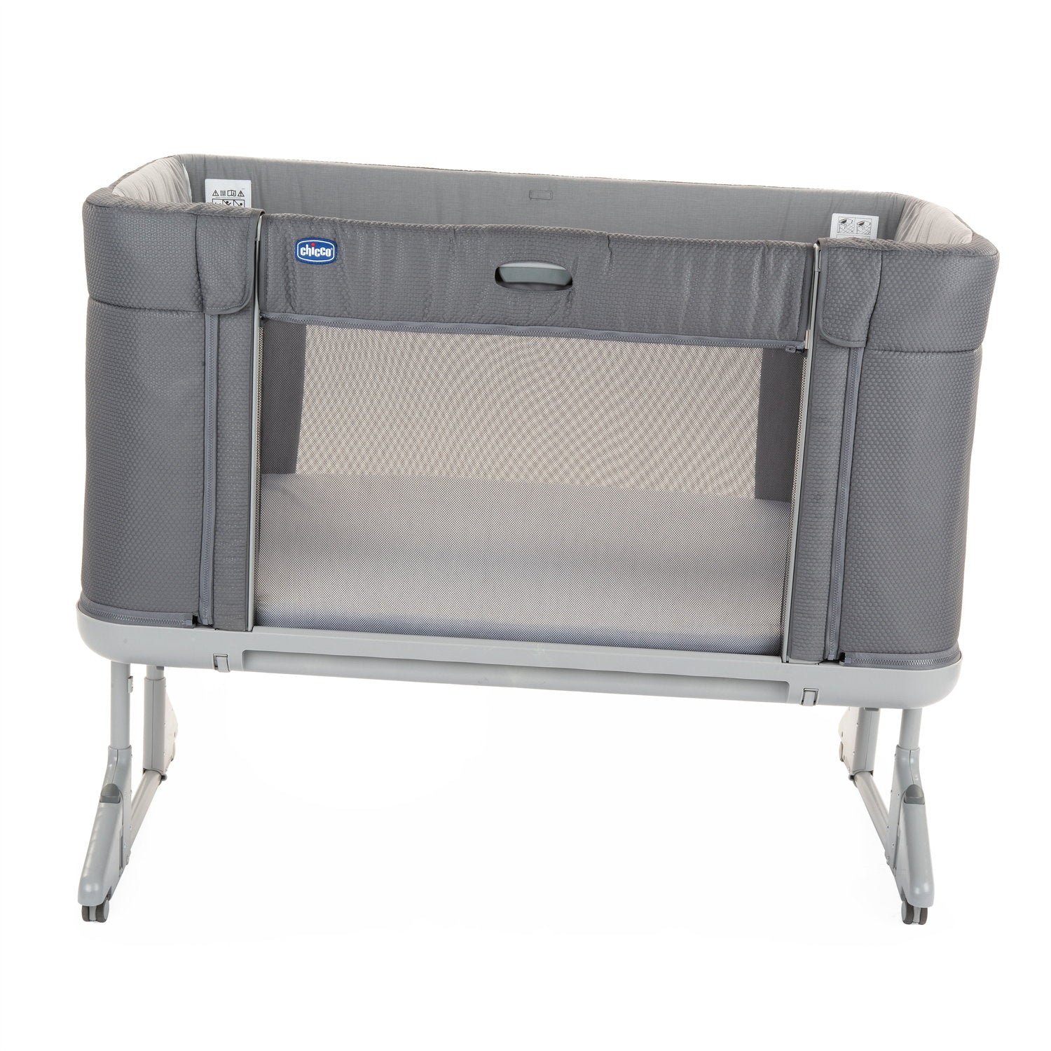 Chicco Łóżeczko dostawne 3w1 NEXT2ME FOREVER MOON GREY