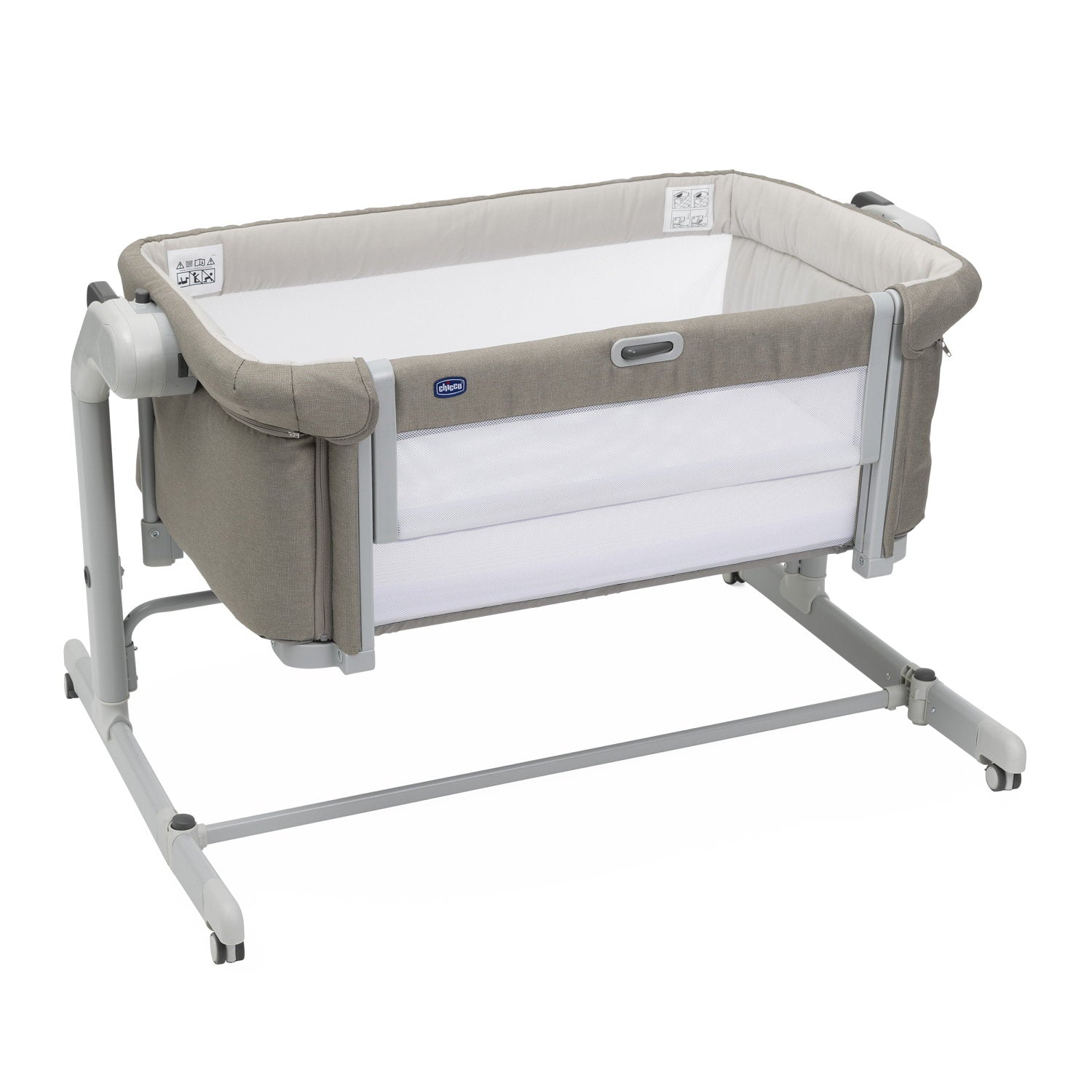 Chicco Łóżeczko dostawne 2w1 NEXT2ME MAGIC EVO DESERT TAUPE