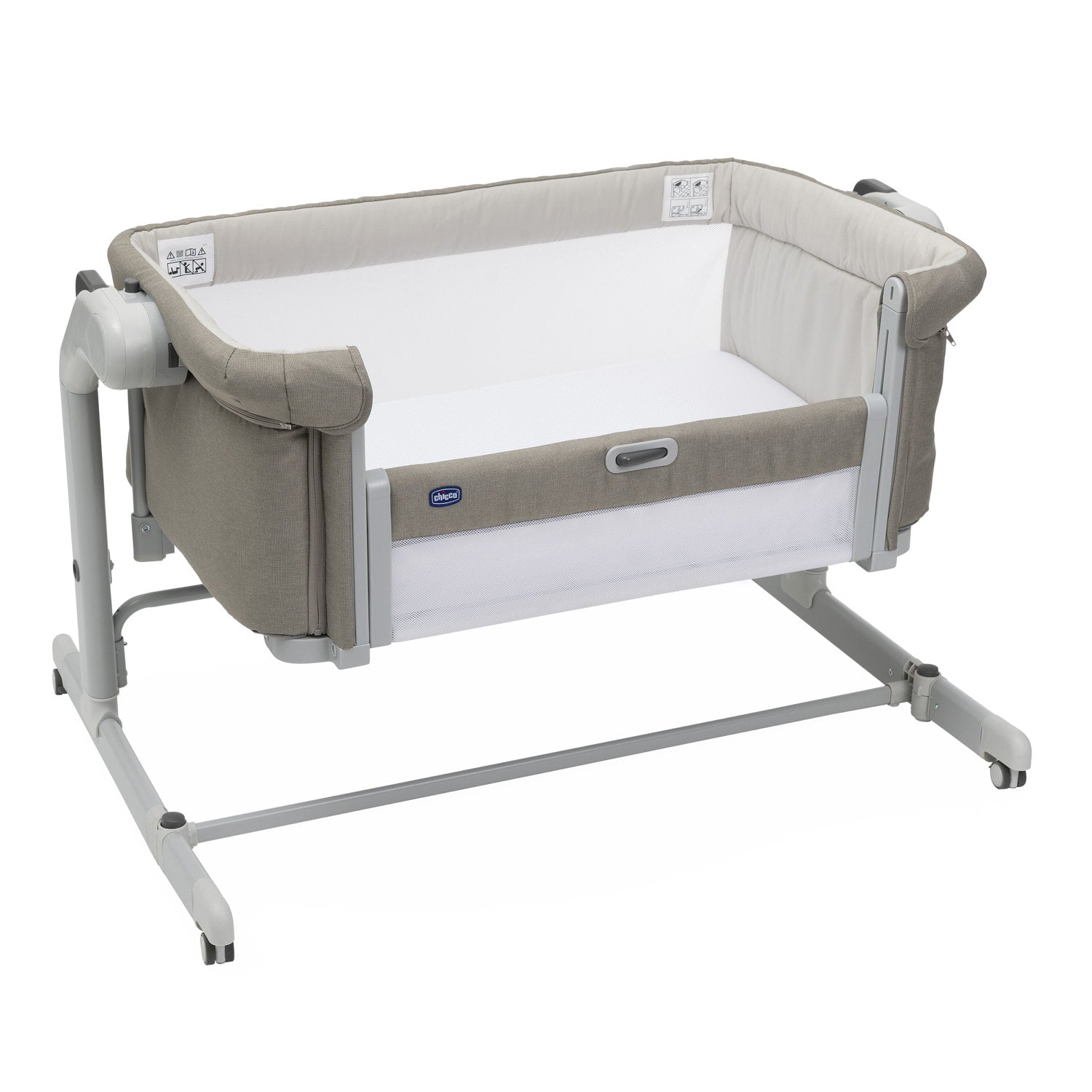 Chicco Łóżeczko dostawne 2w1 NEXT2ME MAGIC EVO DESERT TAUPE