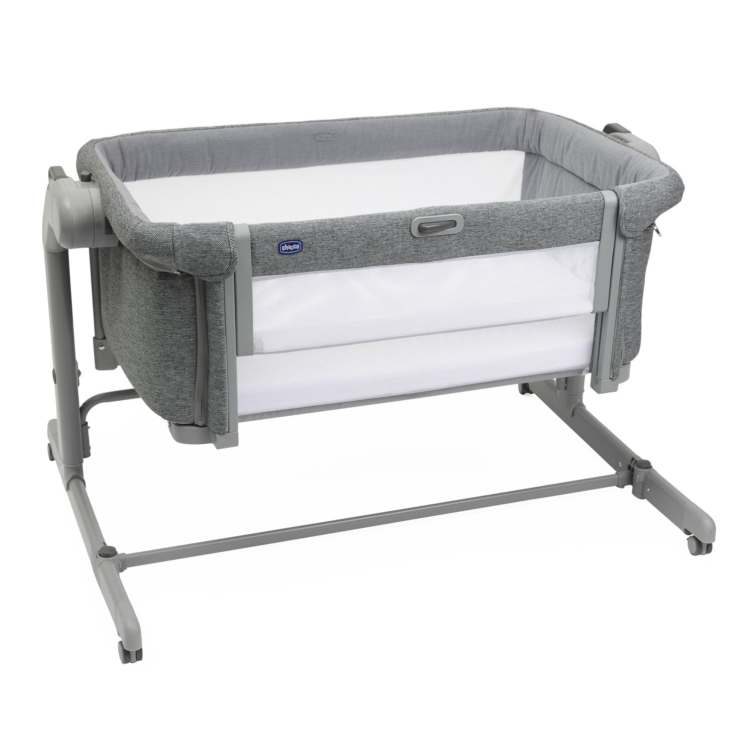 Chicco Łóżeczko dostawne 2w1 NEXT2ME MAGIC EVO DARK GREY