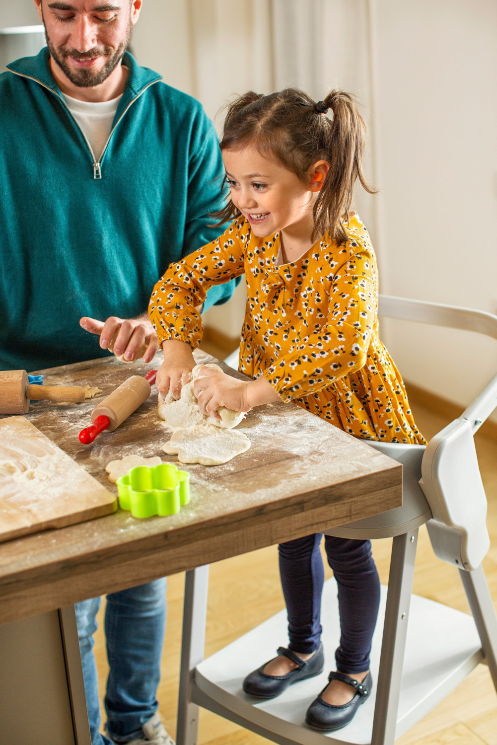 Chicco POMOCNIK KUCHENNY| WIEŻA EDUKACYJNA MONTESSORI GREY