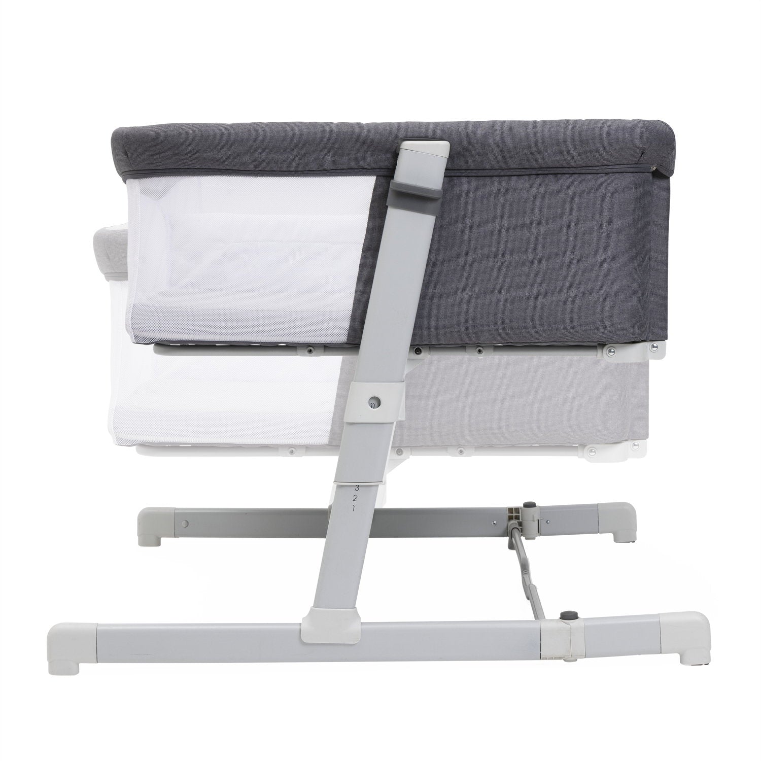 Chicco Podwójne łóżeczko dla bliźniąt NEXT2ME TWINS MAGNET GREY