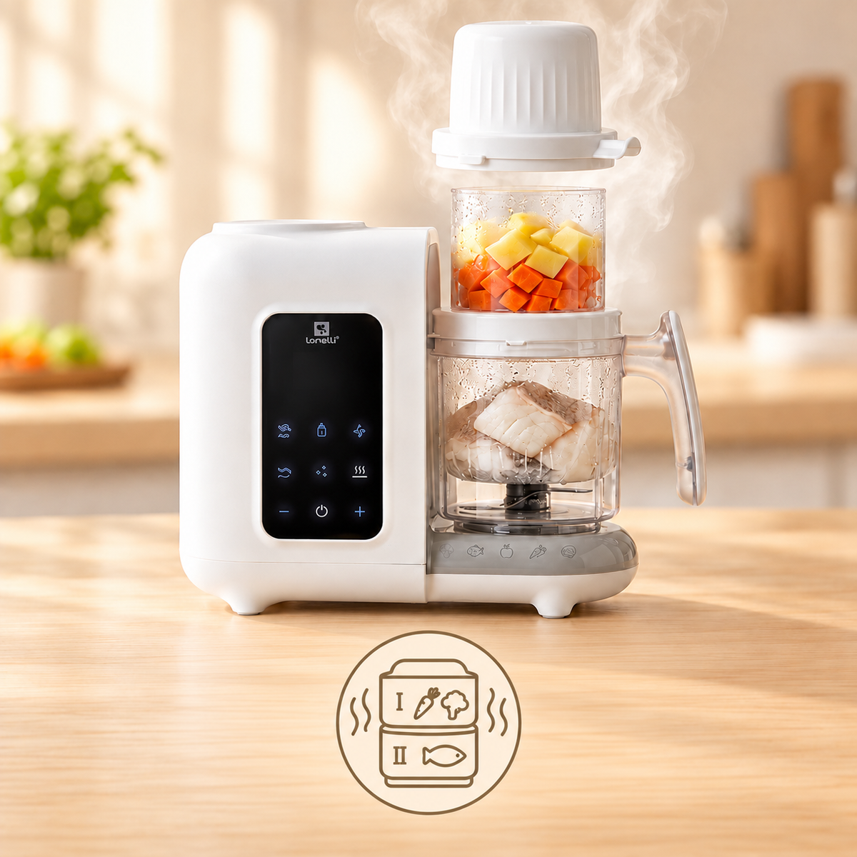 Lorelli Baby Chef - robot kuchenny 7w1