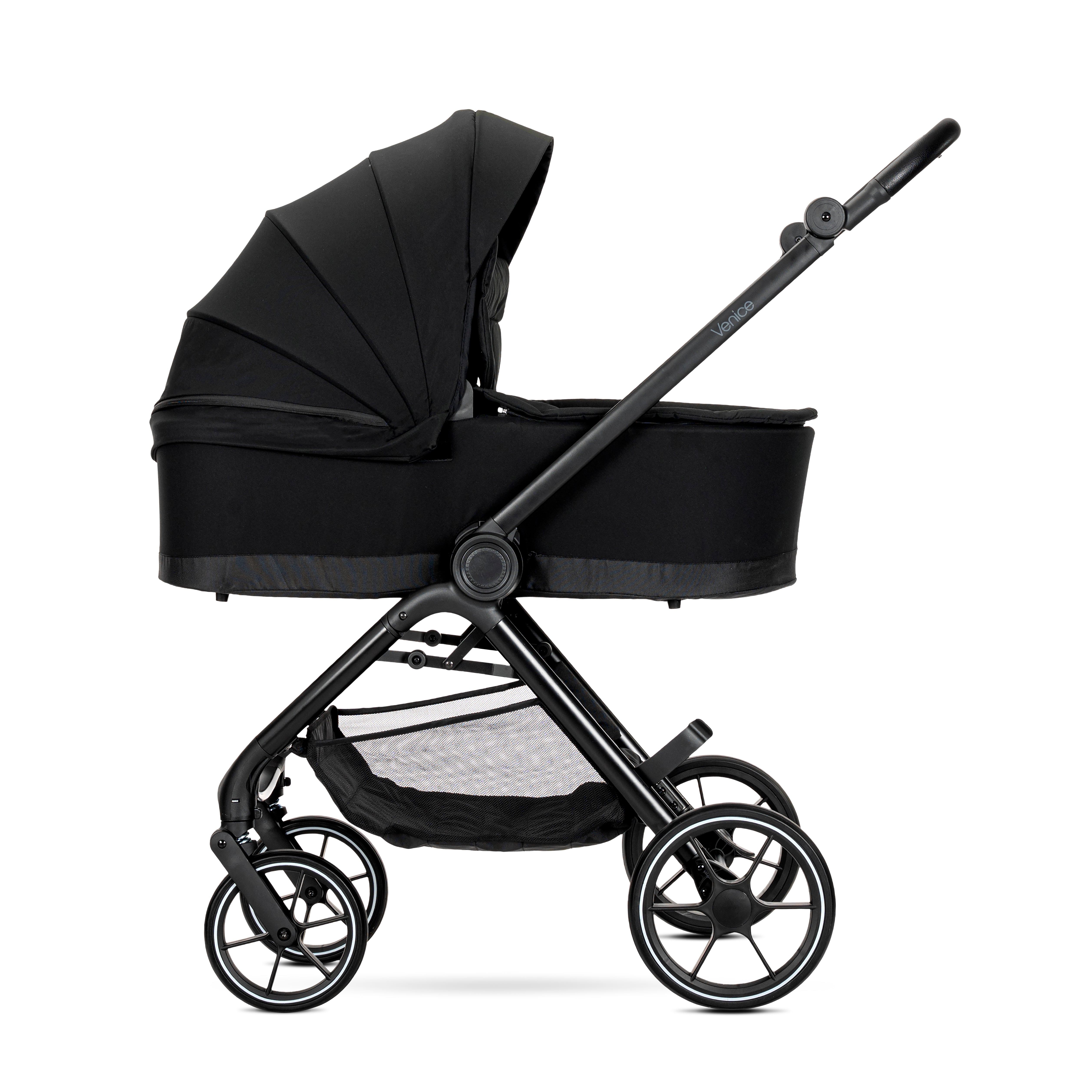 Lorelli Venice - wózek wielofunkcyjny 2w1 | Black