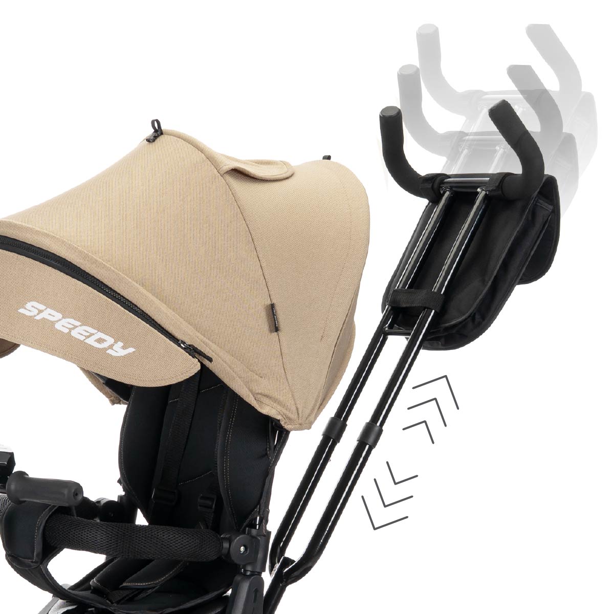 Lorelli Speedy Air - rowerek trójkołowy | Beige