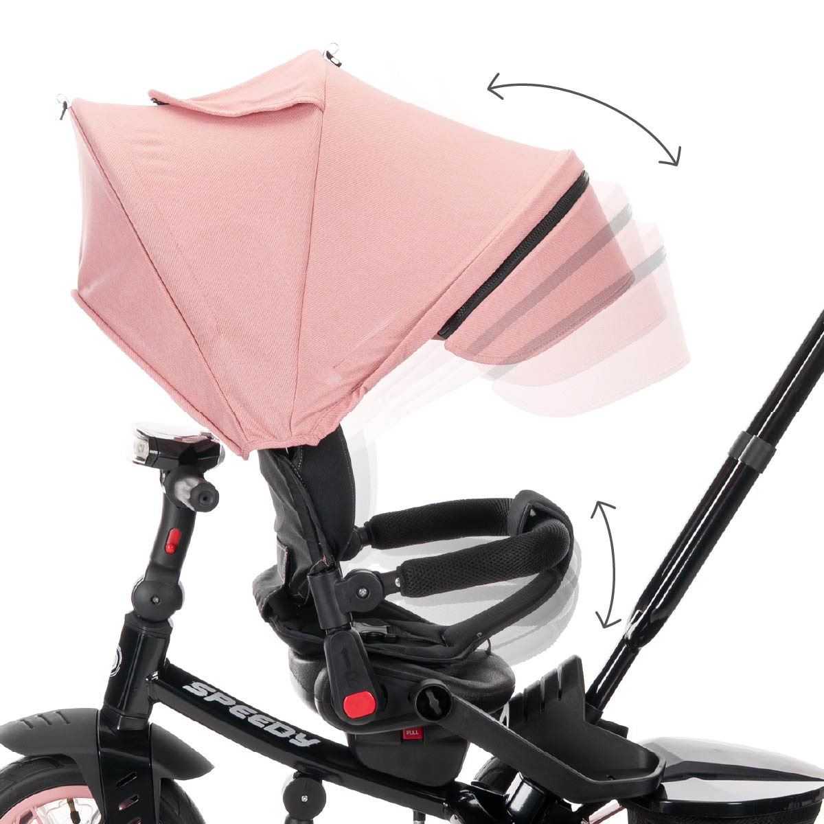 Lorelli Speedy Air - rowerek trójkołowy | Pink
