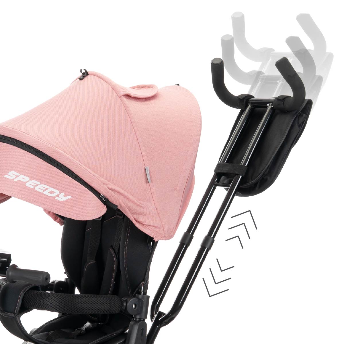 Lorelli Speedy Air - rowerek trójkołowy | Pink