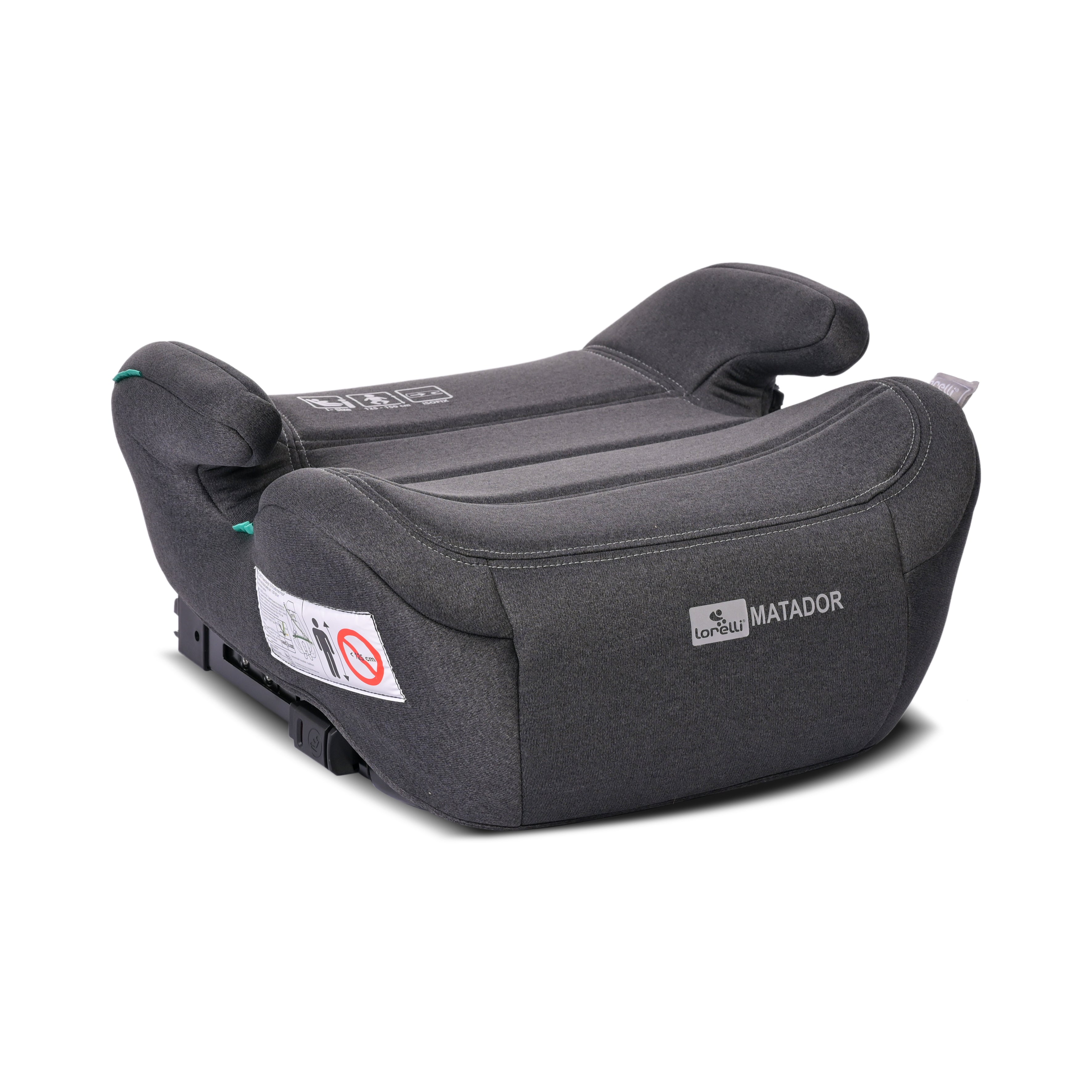 Lorelli Matador - podstawka samochodowa ISOFIX 125-150cm | Black Jasper