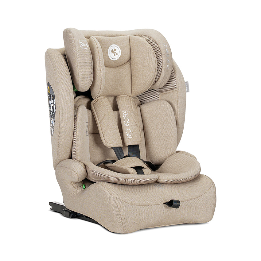 Lorelli Rio - fotelik i-Size 76-150 cm ISOFIX | Beige