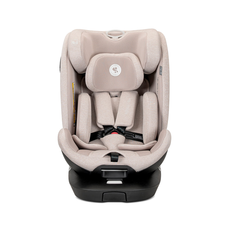 Lorelli Perseus - fotelik samochodowy 360 obrotowy Isofix 40-150cm I-Size |Beige
