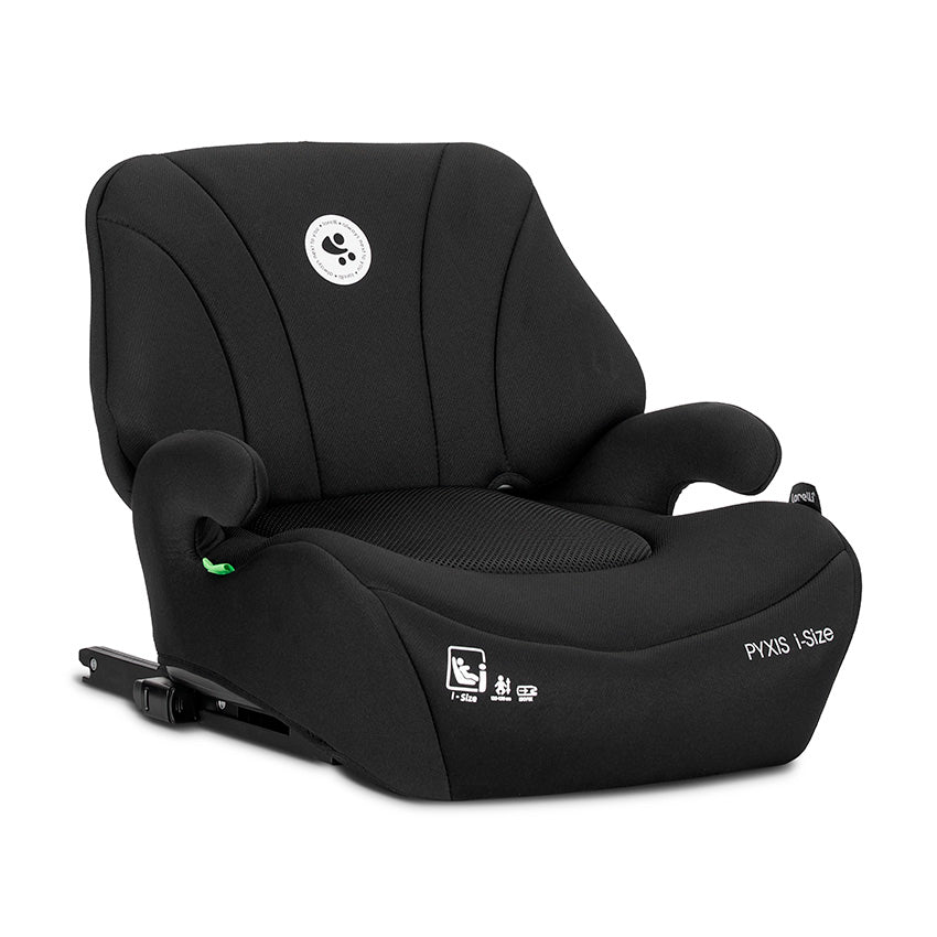 Lorelli Pyxis - podkładka podwyższenie z oparciem ISOFIX 125-150cm | Black