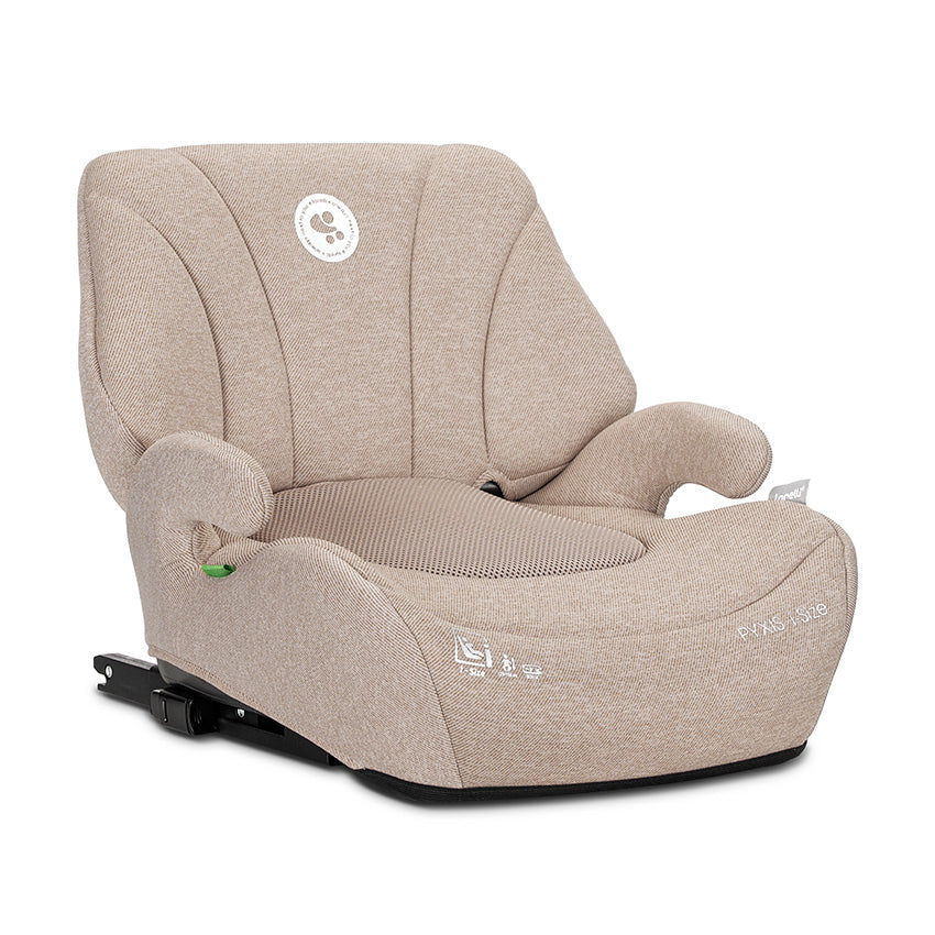 Lorelli Pyxis - podkładka podwyższenie z oparciem ISOFIX 125-150cm | Beige