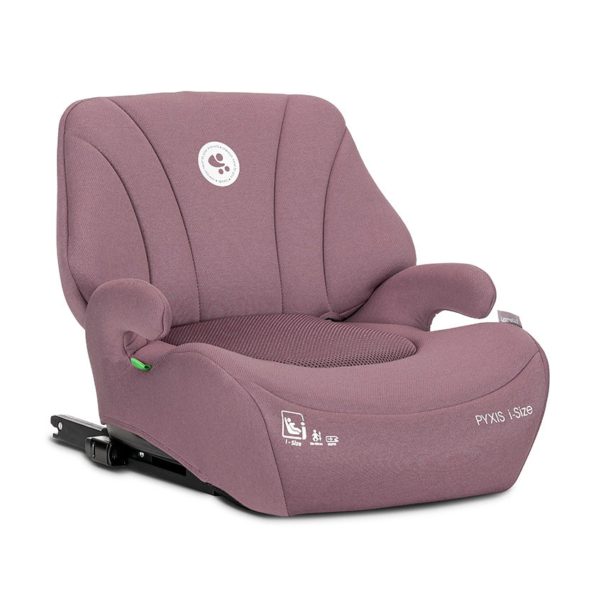 Lorelli Pyxis - podkładka podwyższenie z oparciem ISOFIX 125-150cm | Pink