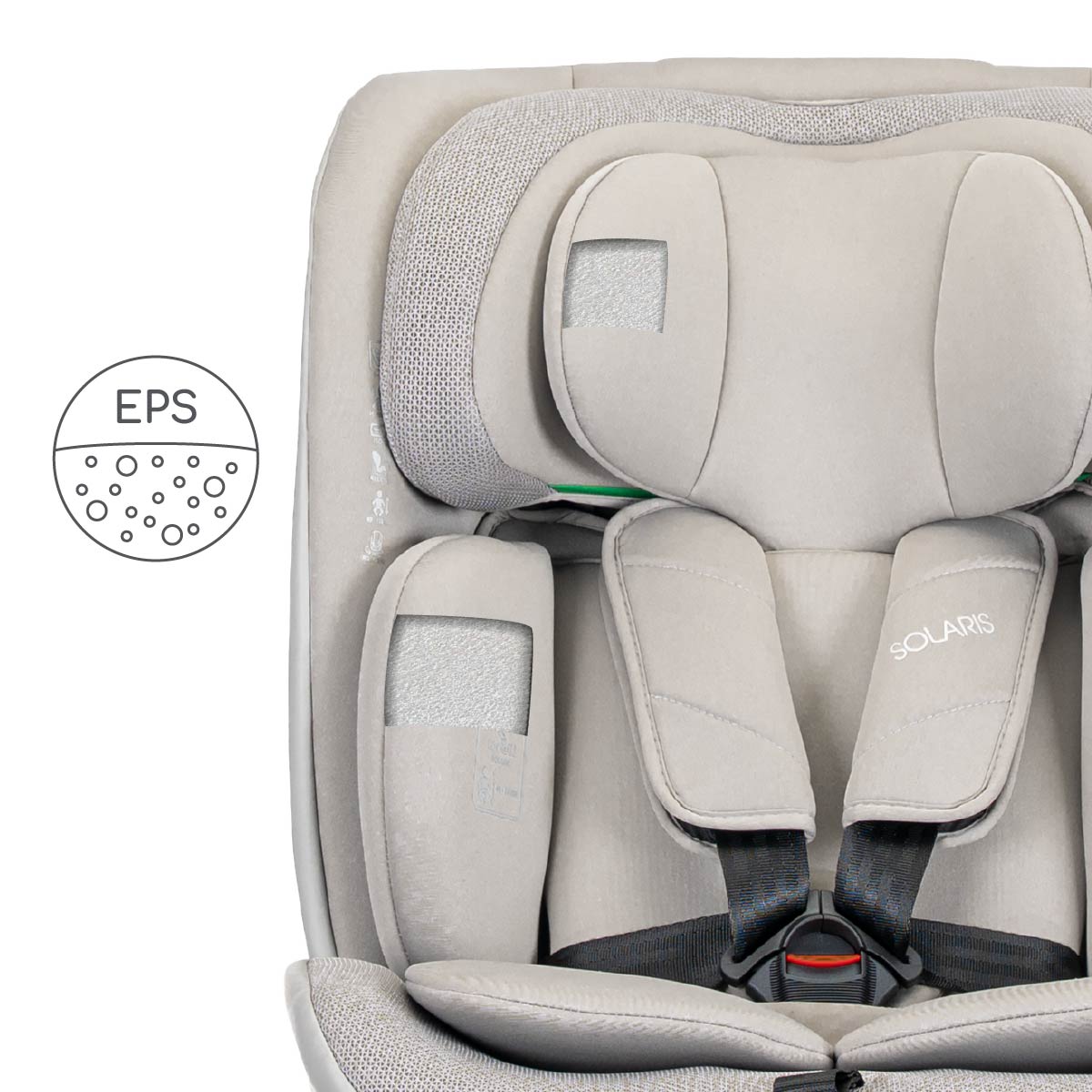 Lorelli Solaris - fotelik i-Size ISOFIX 40-150cm 360 SPS | Grey