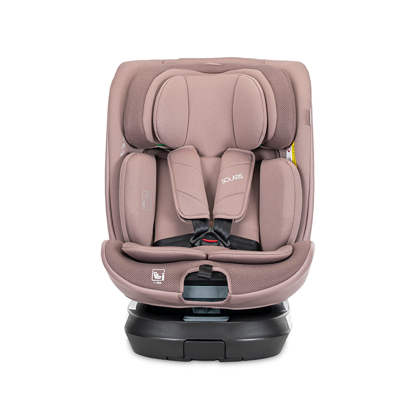Lorelli Solaris - fotelik i-Size ISOFIX 40-150cm 360 SPS | Pink