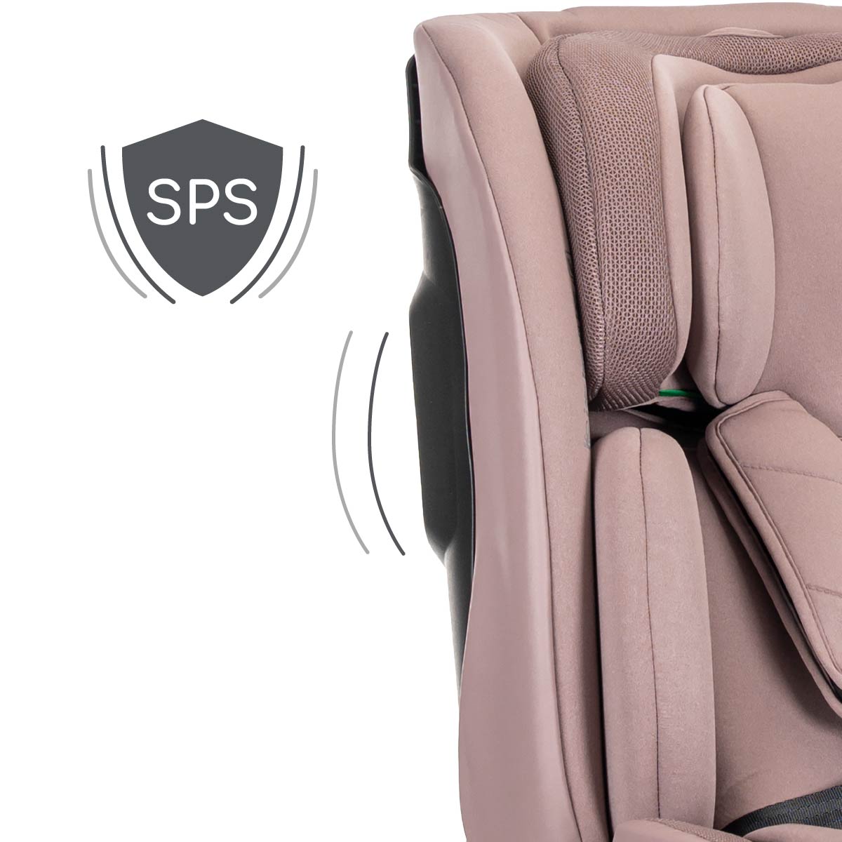 Lorelli Solaris - fotelik i-Size ISOFIX 40-150cm 360 SPS | Pink