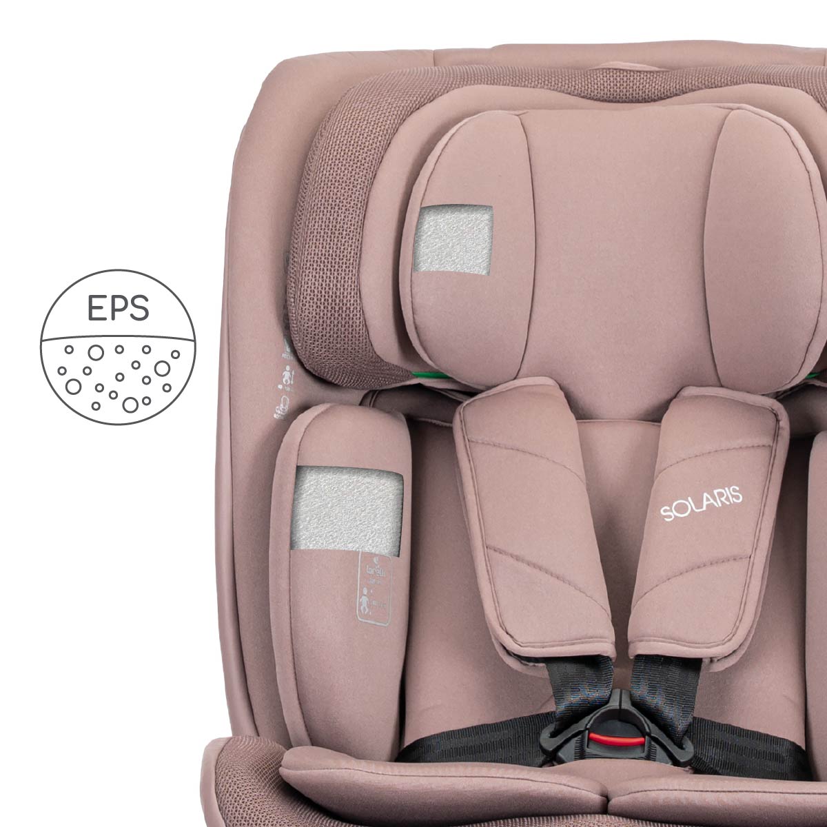 Lorelli Solaris - fotelik i-Size ISOFIX 40-150cm 360 SPS | Pink
