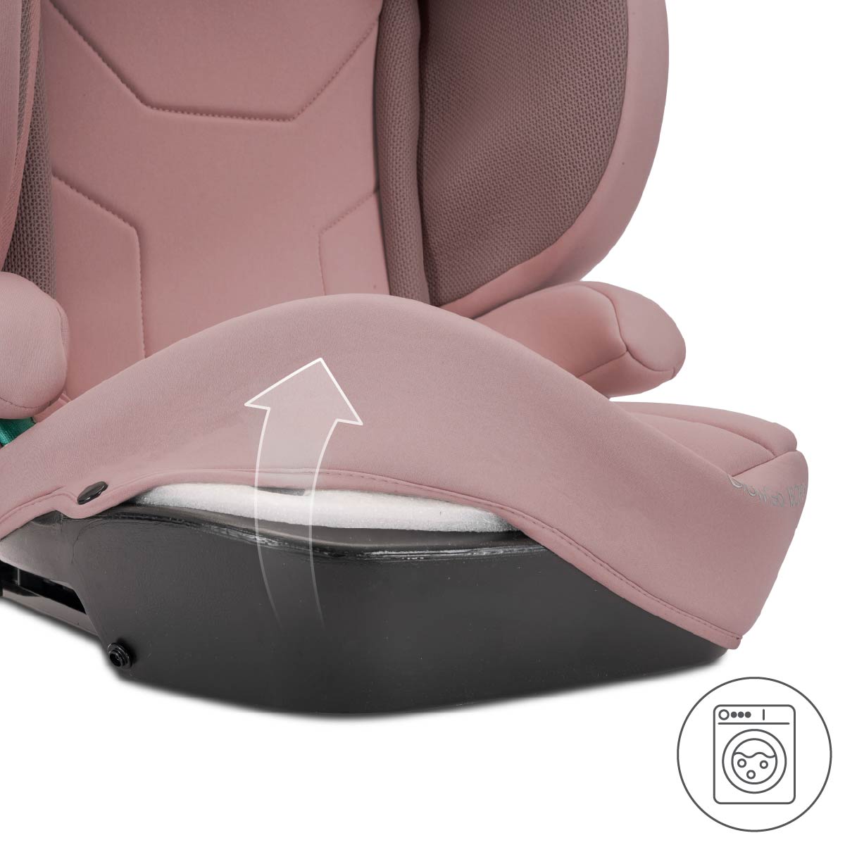 Lorelli Growgo - fotelik składany Isofix 100-150 I-Size | Pink