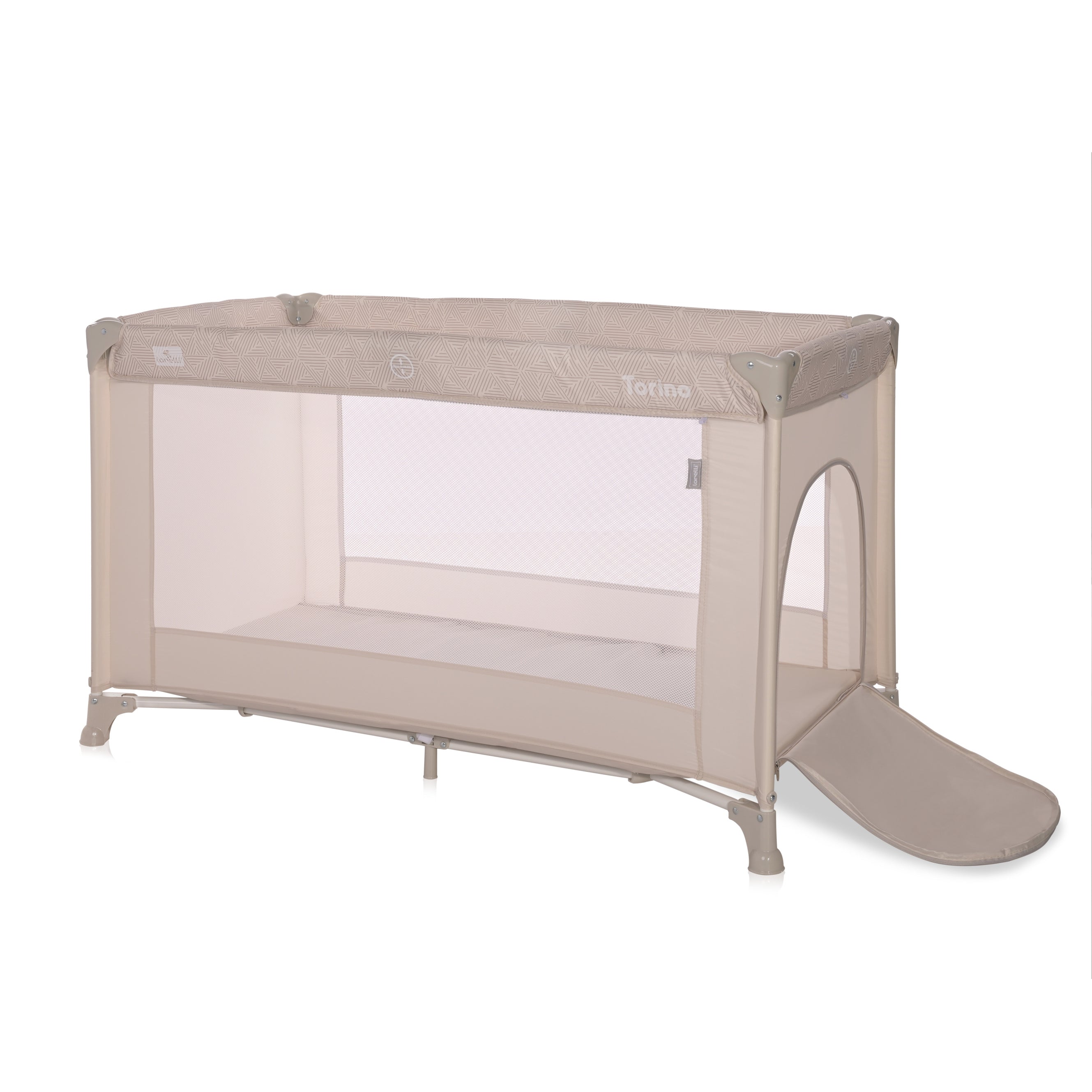 Lorelli Torino - łóżeczko turystyczne 1 poziomowe | Beige