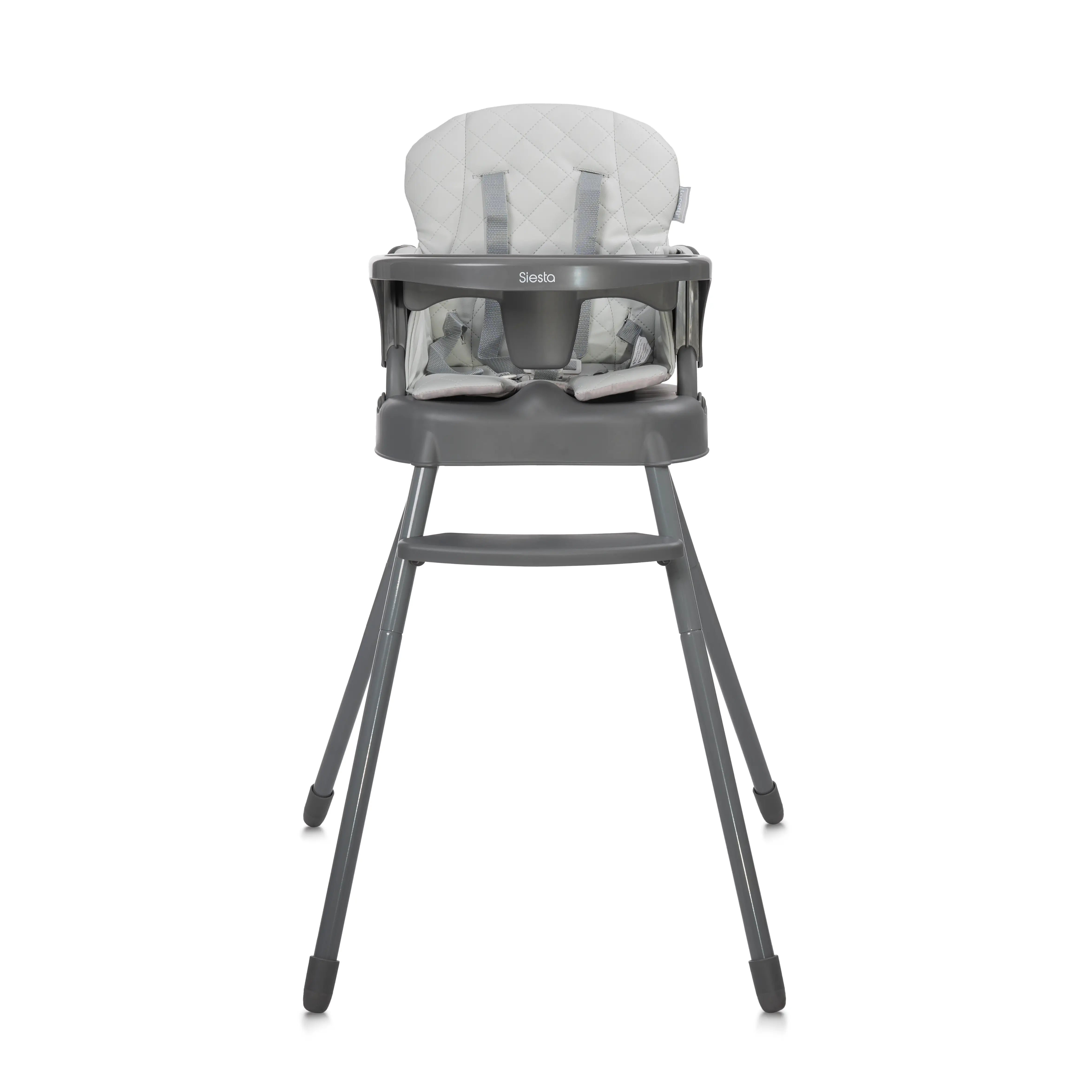 Lorelli Siesta - krzestełko do karmenia 3w1 | Grey Leather