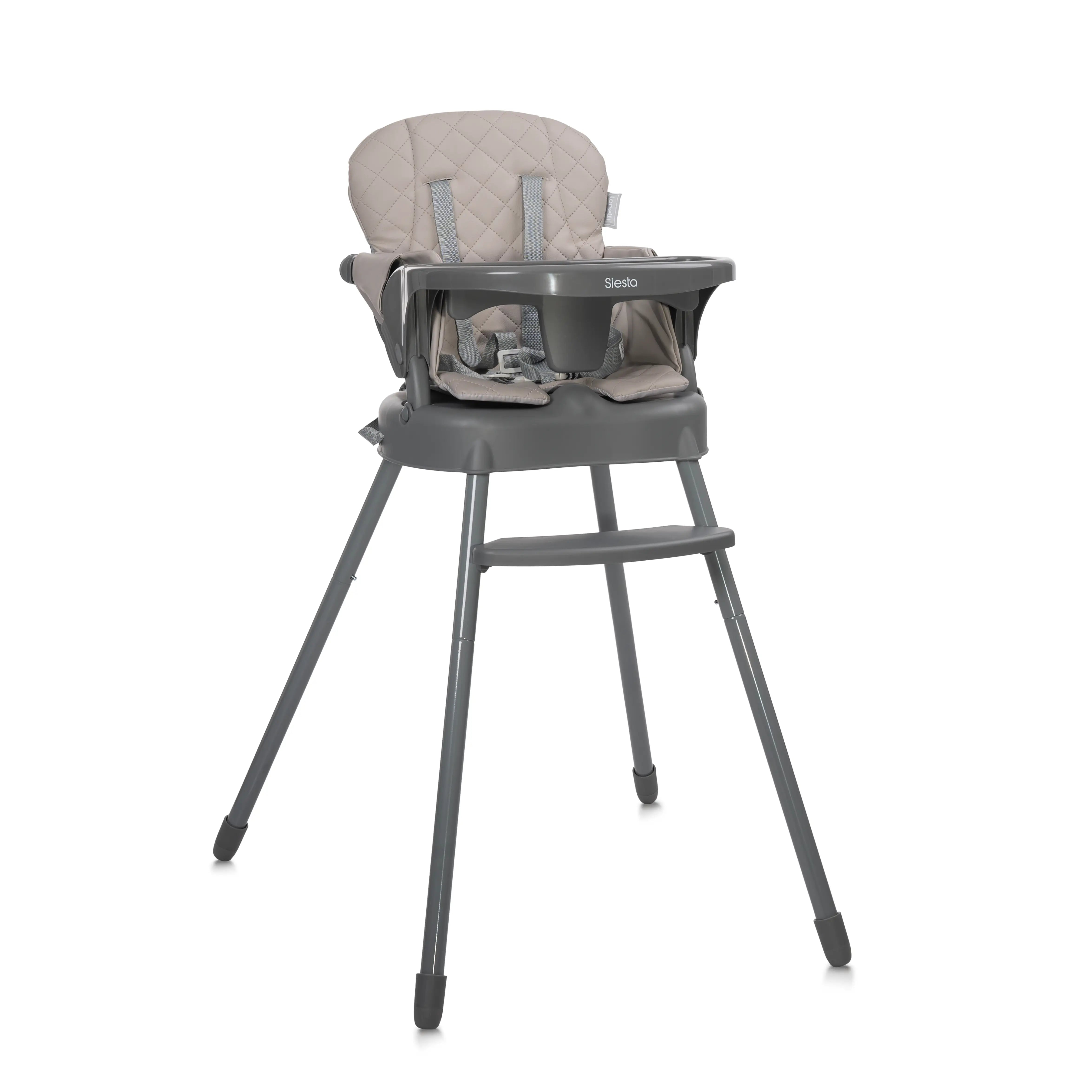 Lorelli Siesta - krzestełko do karmenia 3w1 | Beige Leather