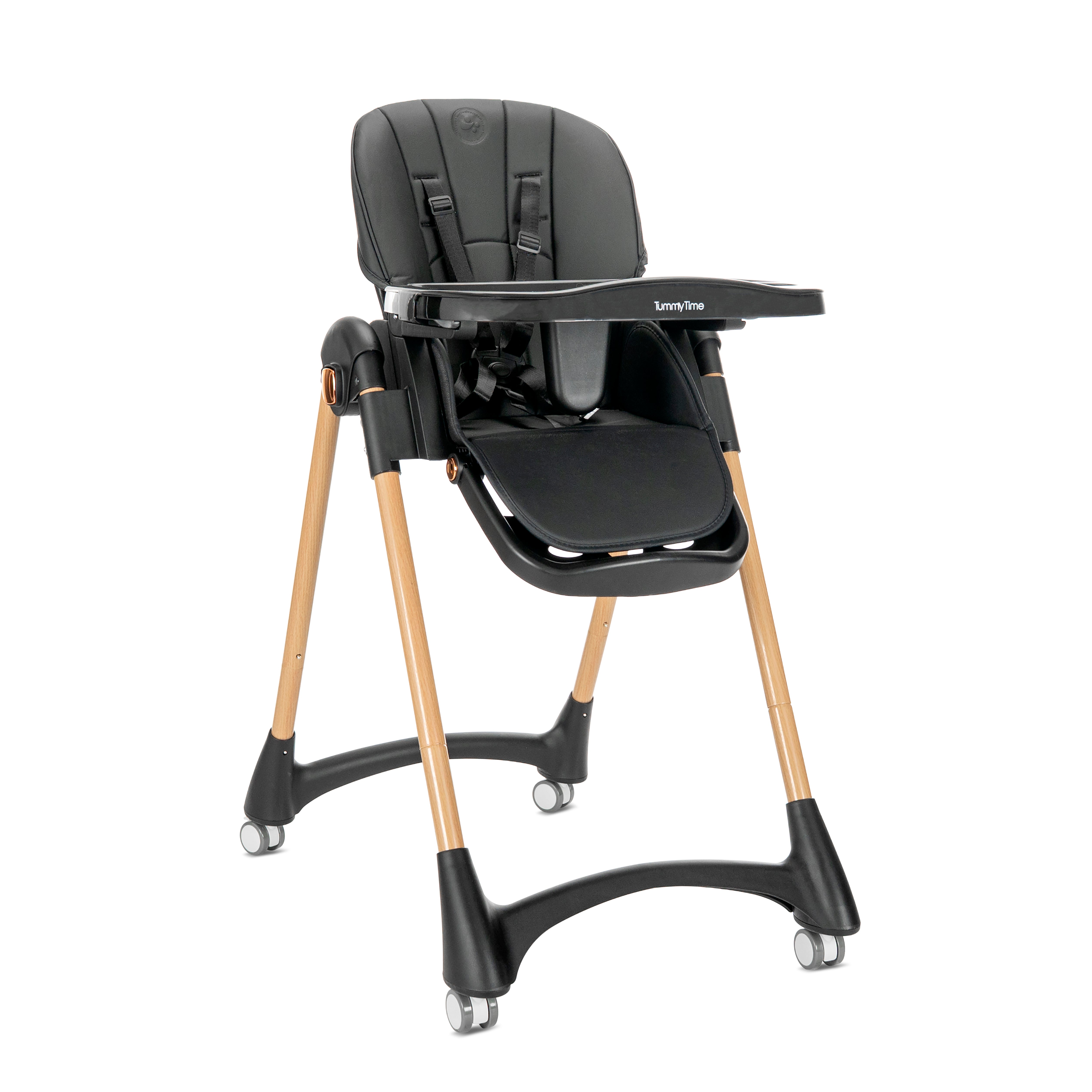 Lorelli Tummy Time - Krzesełko do karmienia | Black
