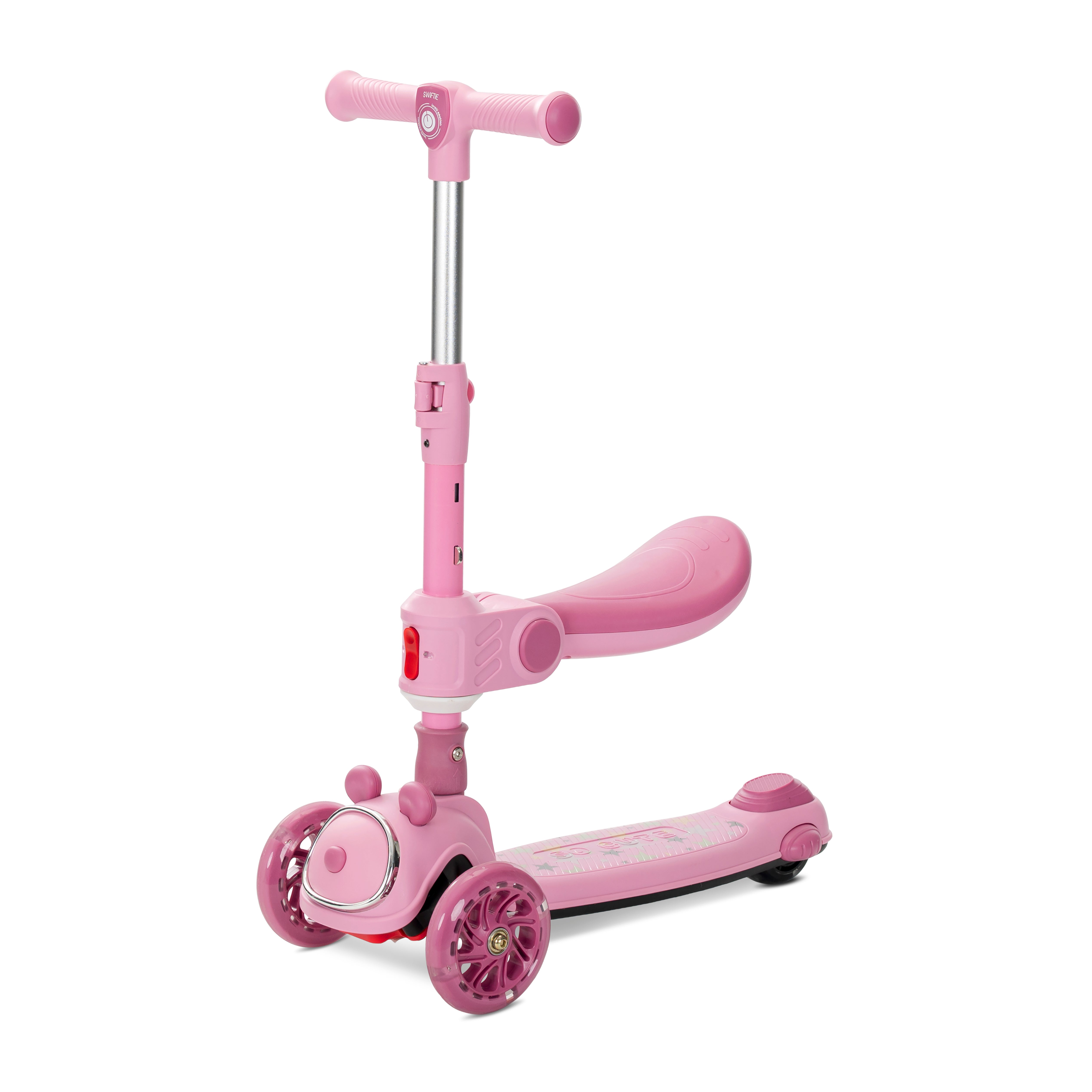 Lorelli Swiftie - hulajnoga trójkołowa składana | Pink