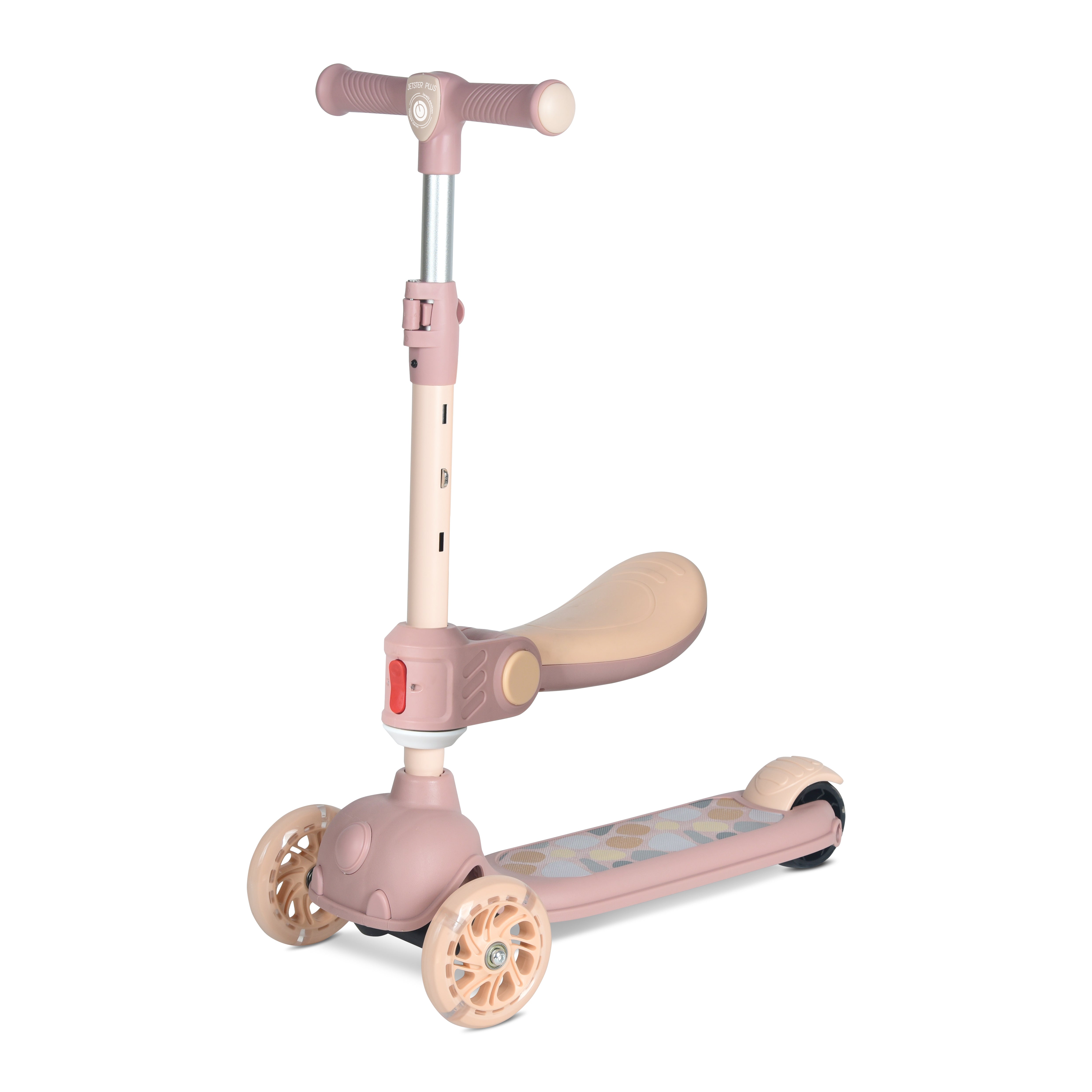 Lorelli Jetster Plus  - hulajnoga trójkołowa | Beige