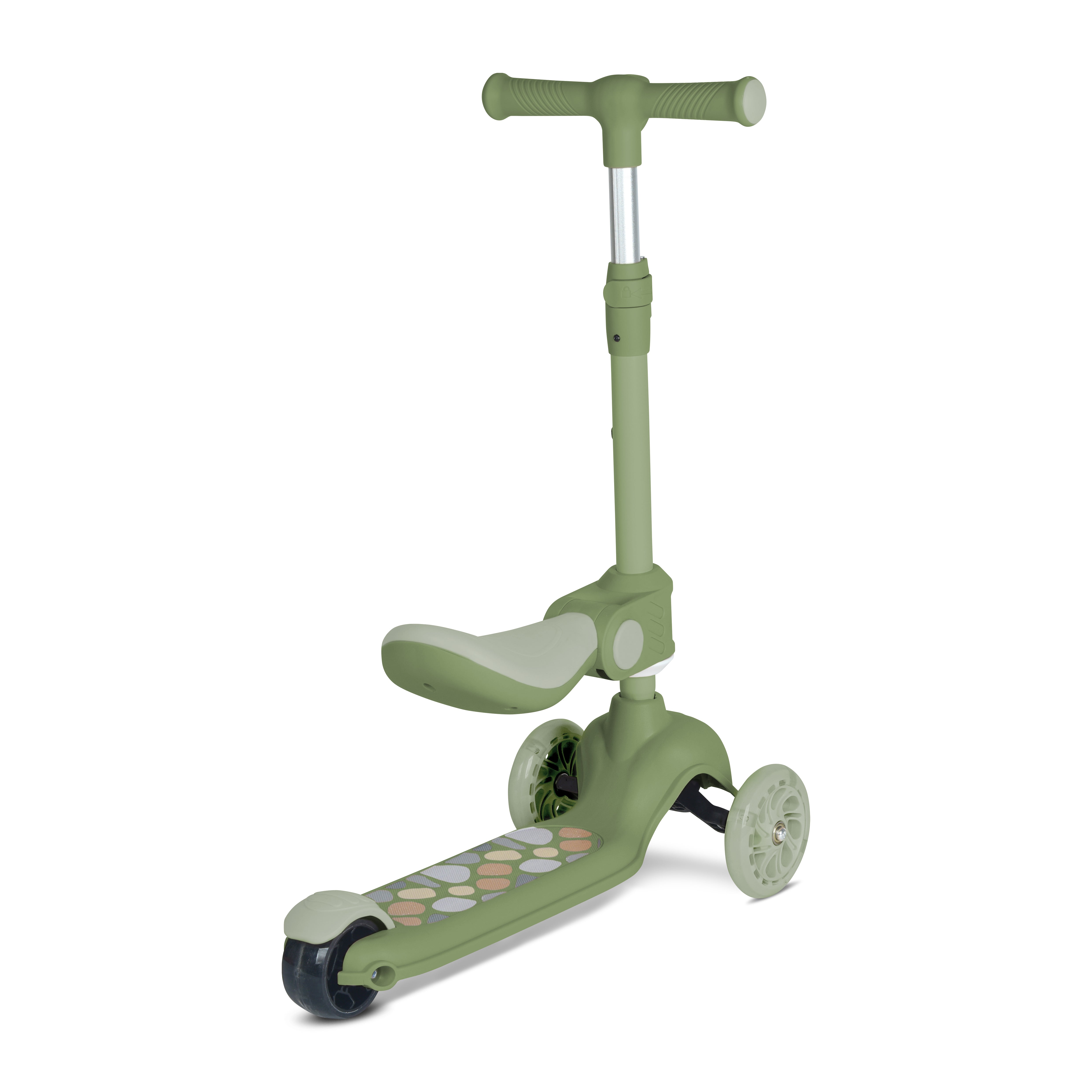 Lorelli Jetster Plus  - hulajnoga trójkołowa | Green
