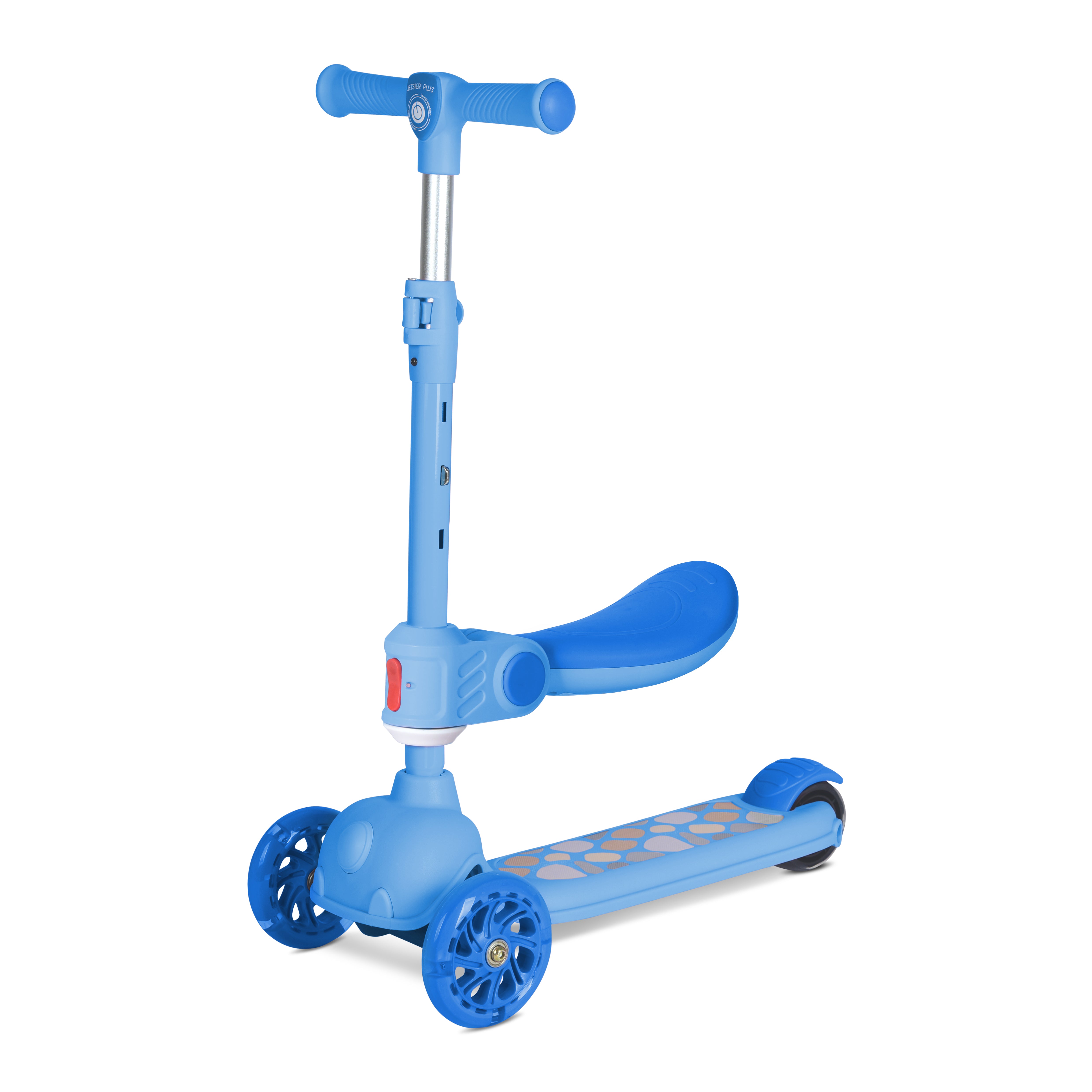 Lorelli Jetster Plus  - hulajnoga trójkołowa | Blue