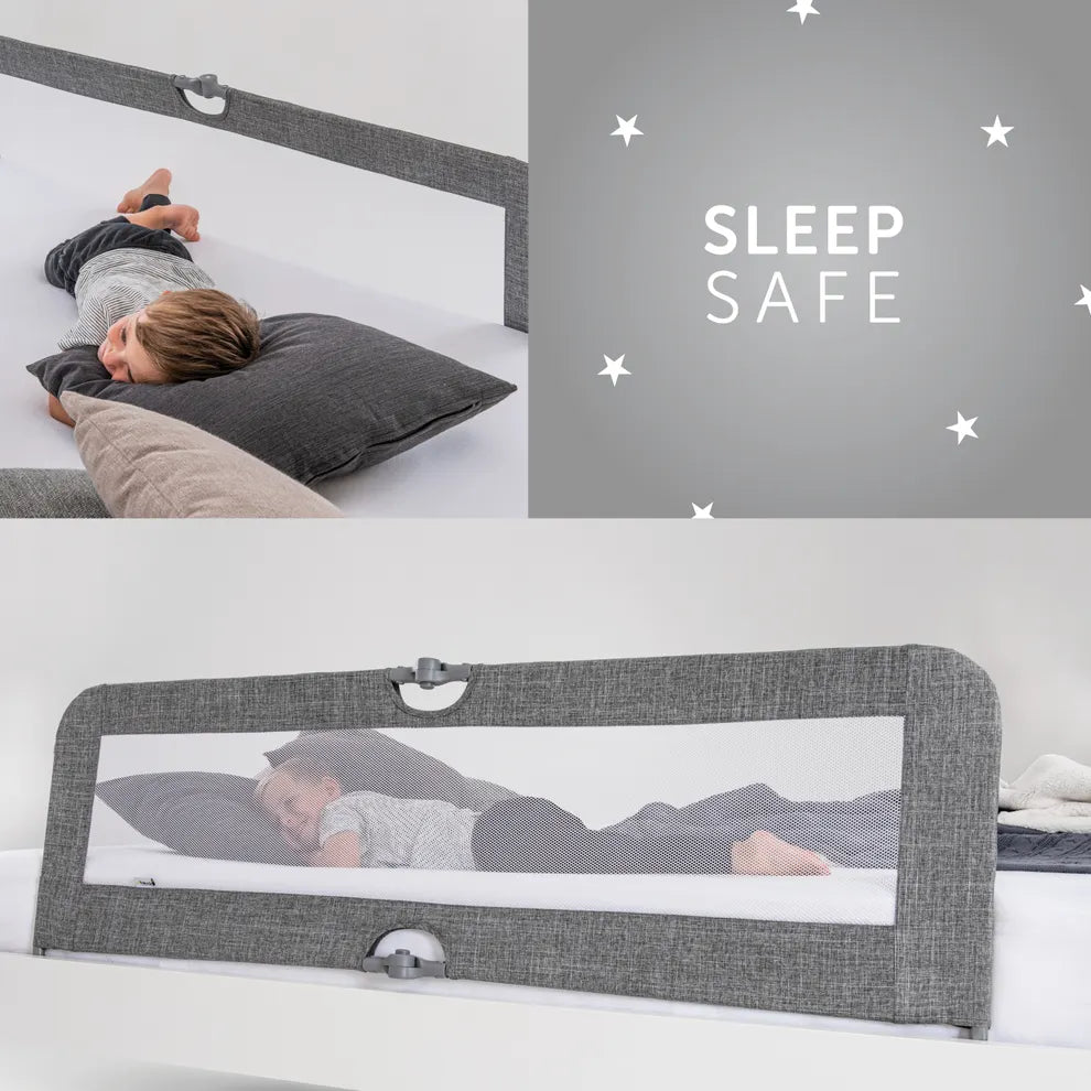 Hauck Sleep N Safe Plus XL - barierka do łóżka | Melange grey