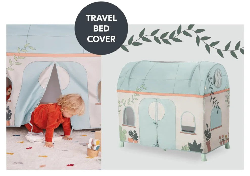 Hauck Travel Bed Cover - namiot pokrowiec do łóżeczka turystycznego | Plants