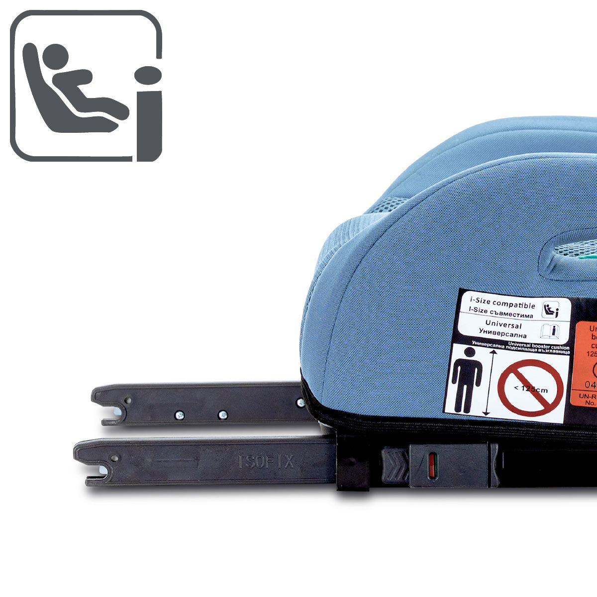 Lorelli Zen - podkładka, podwyższenie ISOFIX 125-150cm | Blue