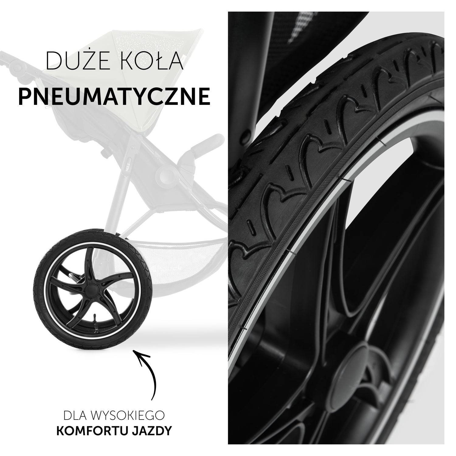 Hauck Runner 2 - wózek terenowy trójkołowy | Mickey Mouse