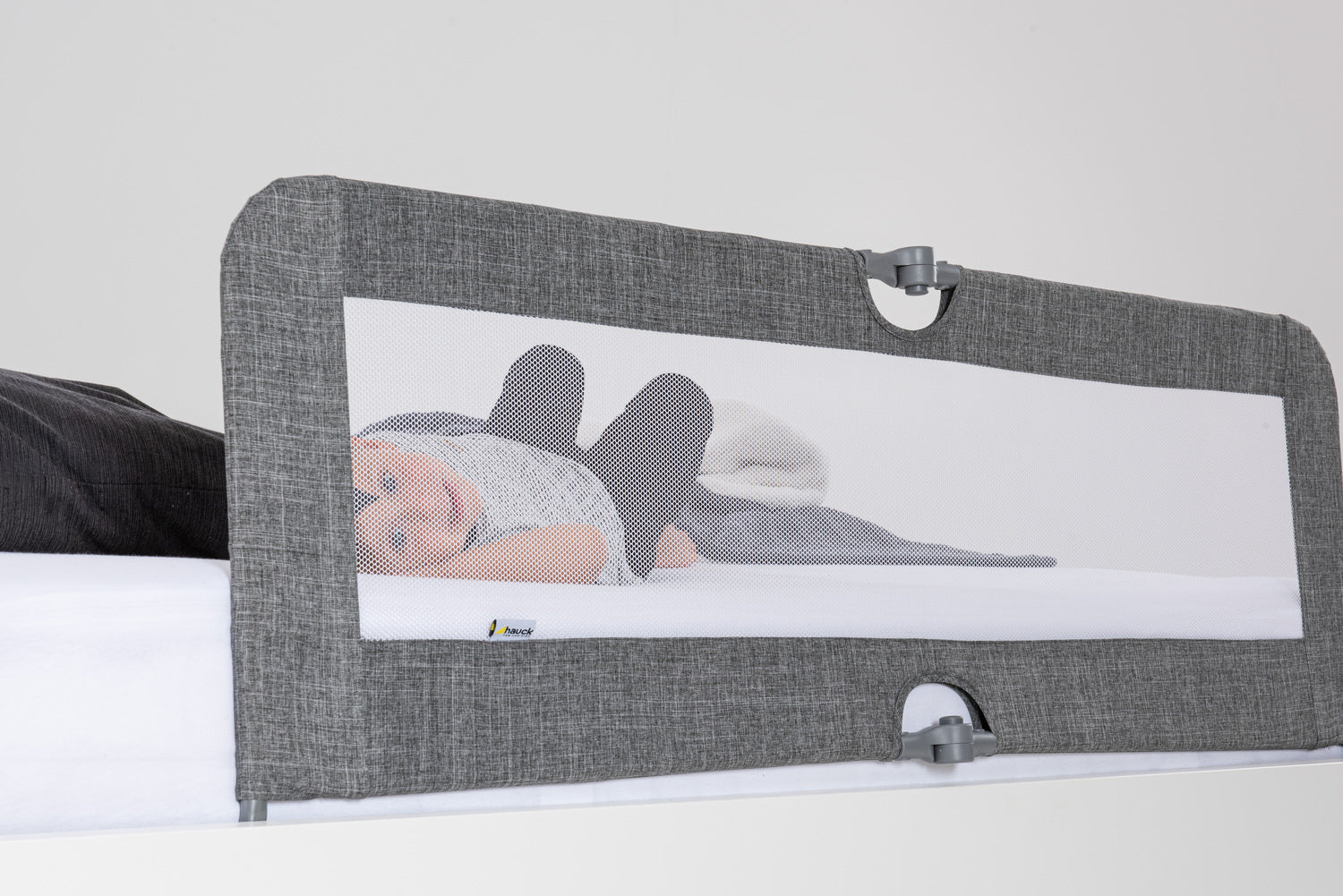 Hauck Sleep N Safe Plus XL - barierka do łóżka | Melange grey