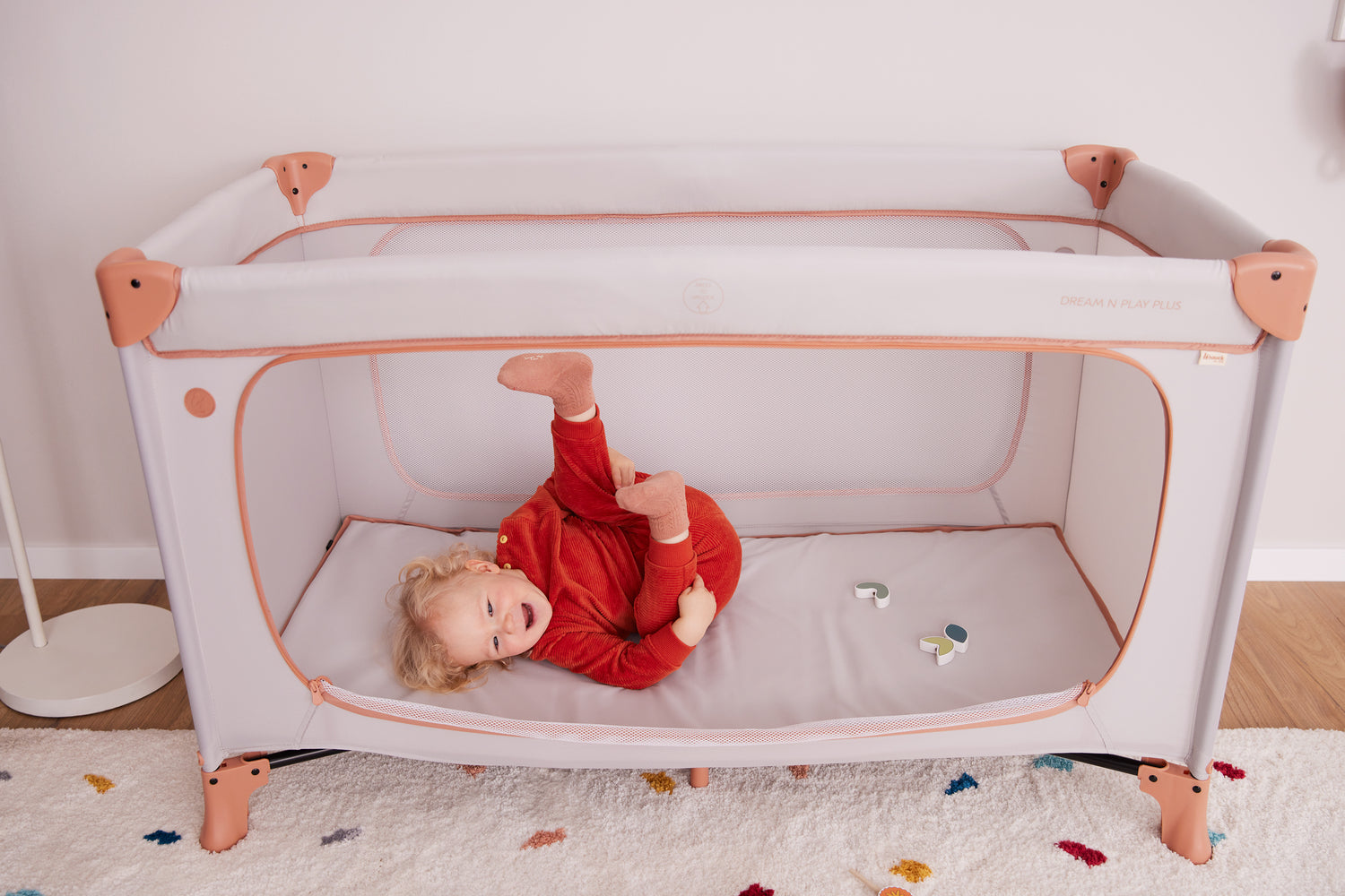 Hauck Dream N Play Plus - łóżeczko turystyczne | Dusty M