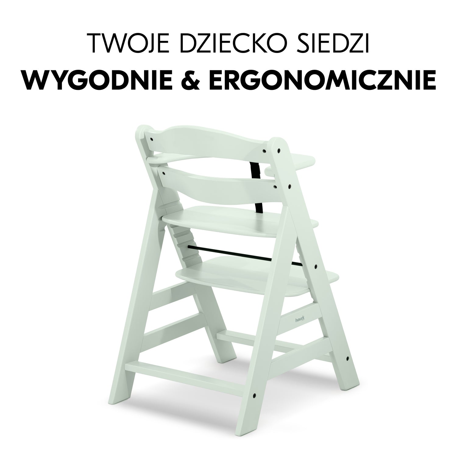 Hauck Alpha+B - Krzesełko do karmienia | Mint