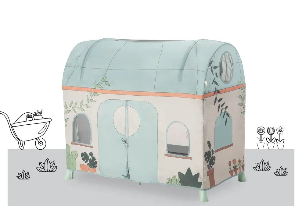 Hauck Travel Bed Cover - namiot pokrowiec do łóżeczka turystycznego | Plants