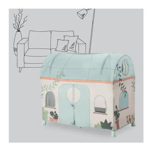 Hauck Travel Bed Cover - namiot pokrowiec do łóżeczka turystycznego | Plants